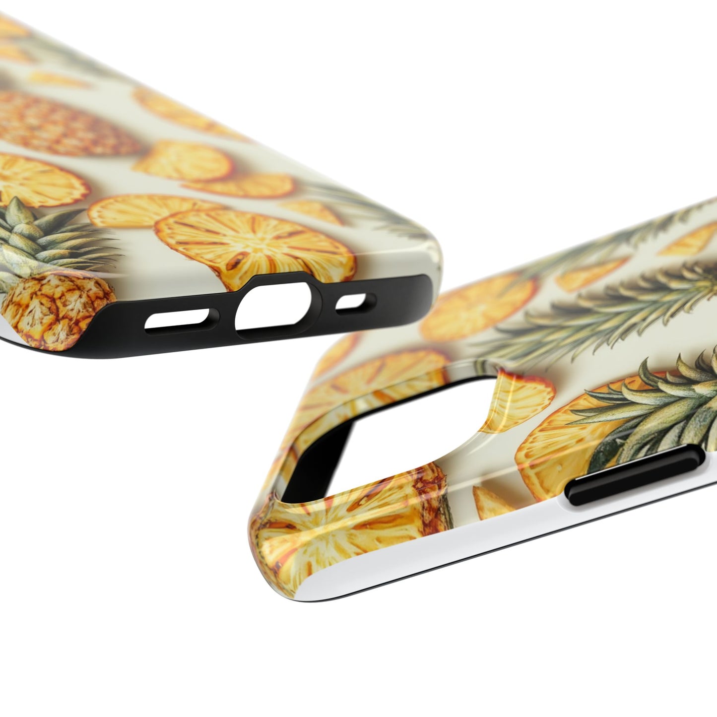 Tropical Pineapple Phone Case - Tough Phone Protector for Summer Vibes