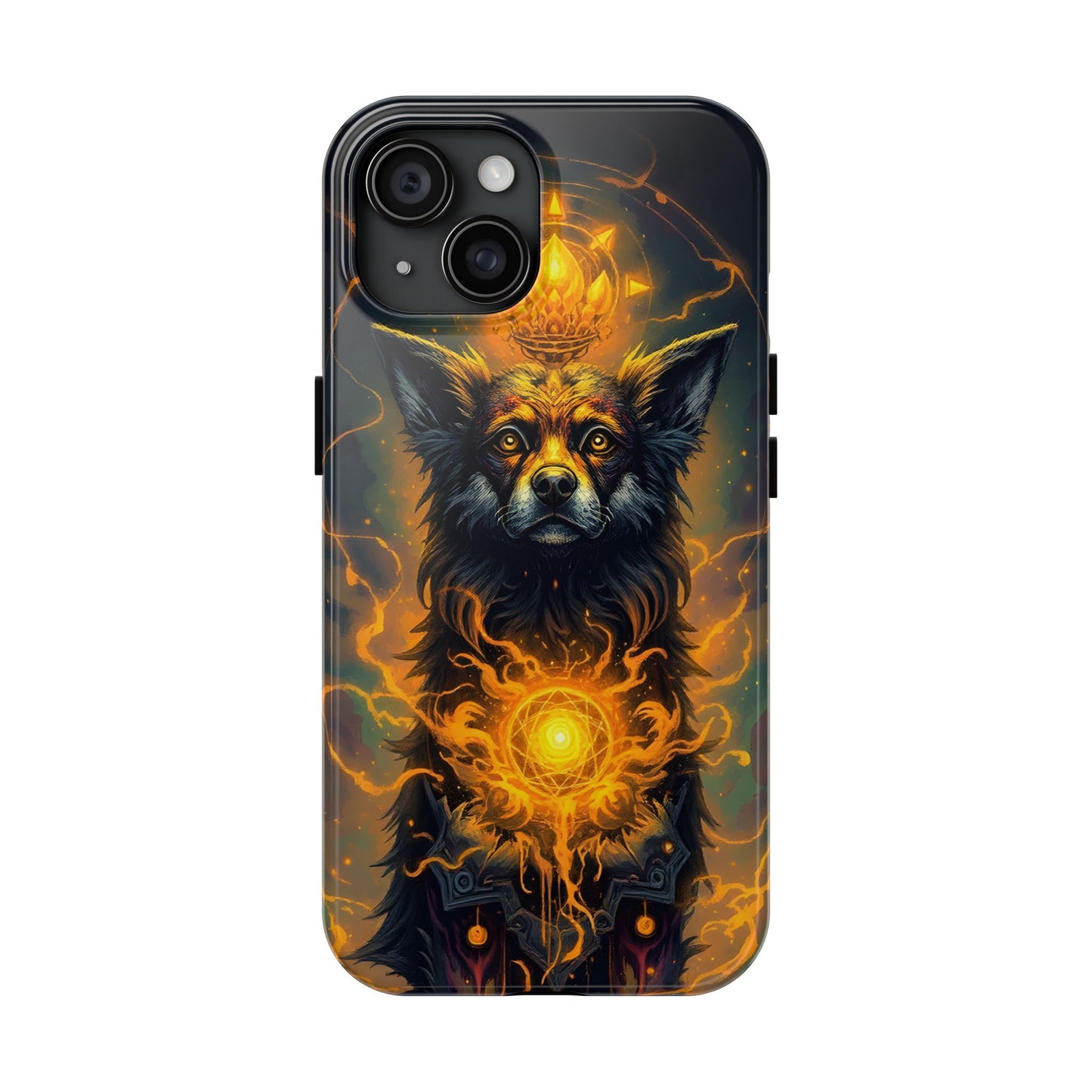 Mystical Dog of Light - Tough Phone Case - Durable Protection with Inspired Artwork - for iPhone