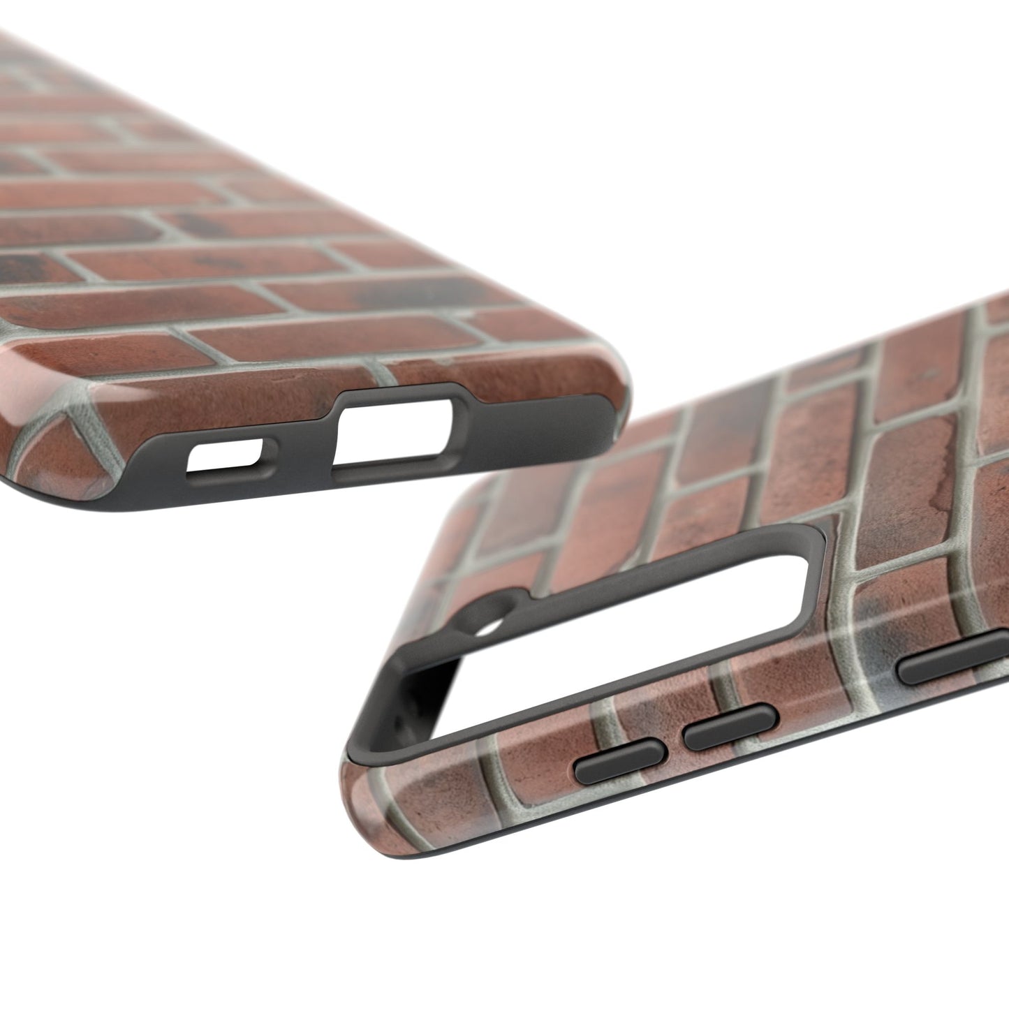 Brick Wall Tough Phone Case - Durable Protection with Urban Style