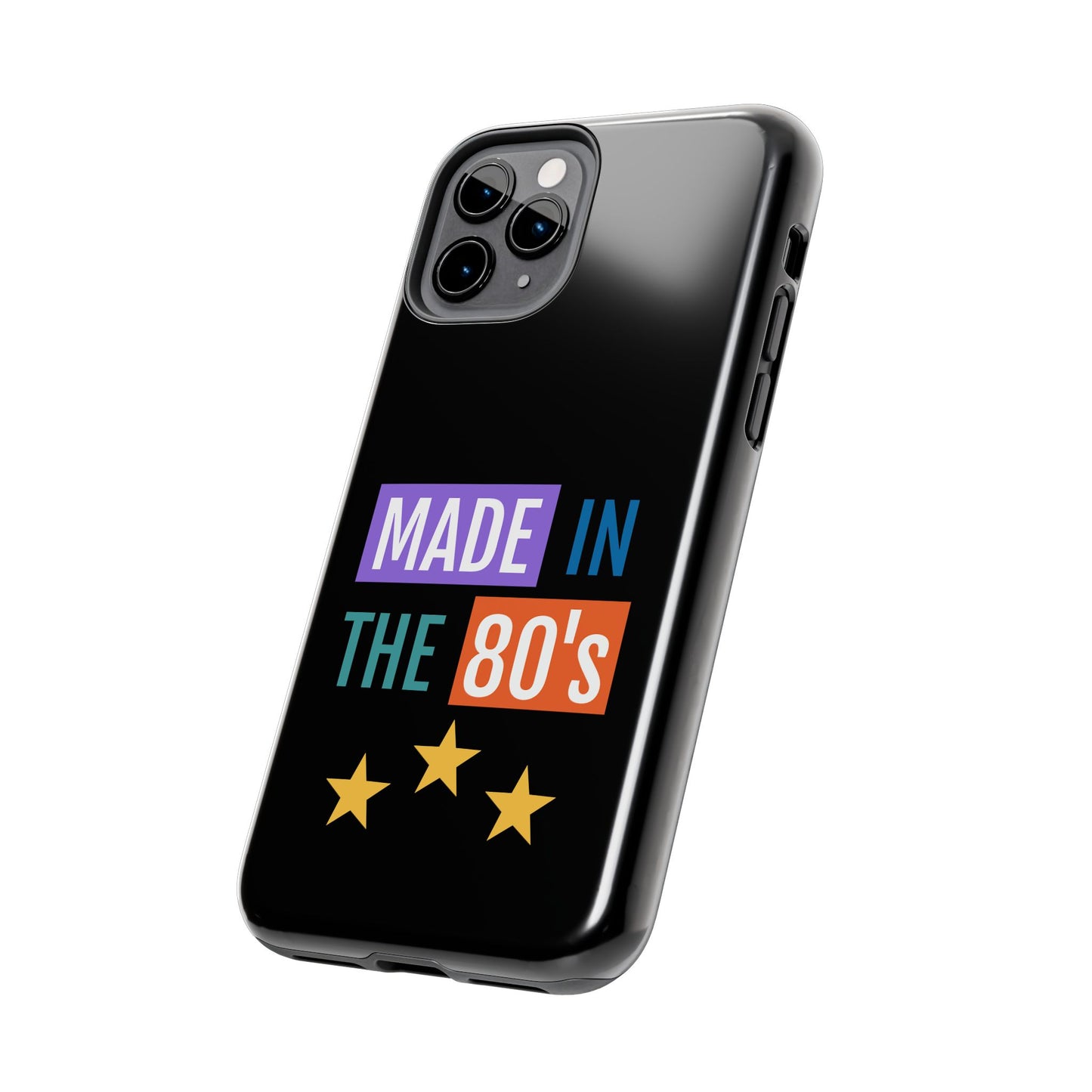 80's Retro Tough Phone Case - Made in the 80's Design