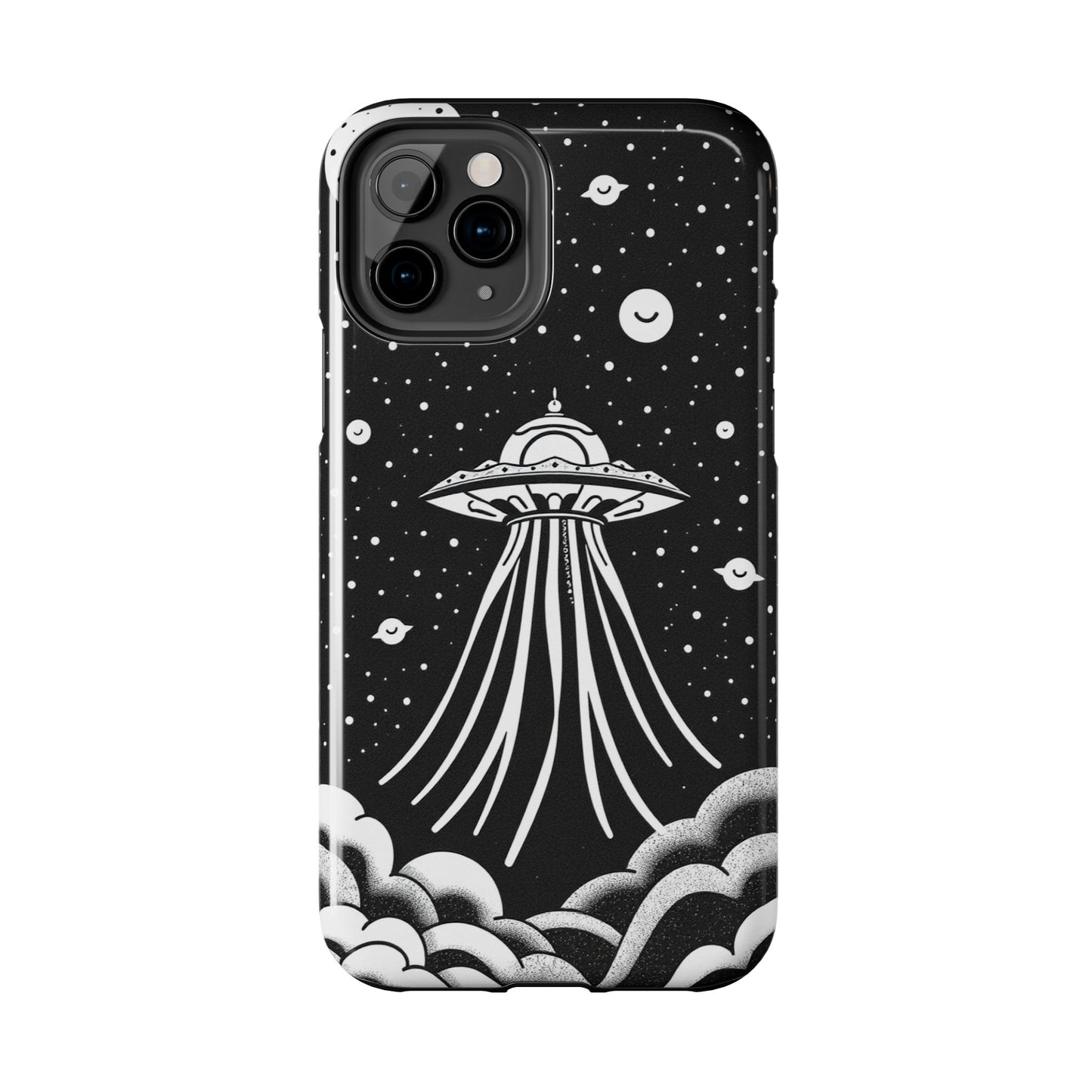 Galaxy UFO Tough Phone Case - Durable Protection with Unique Space Design