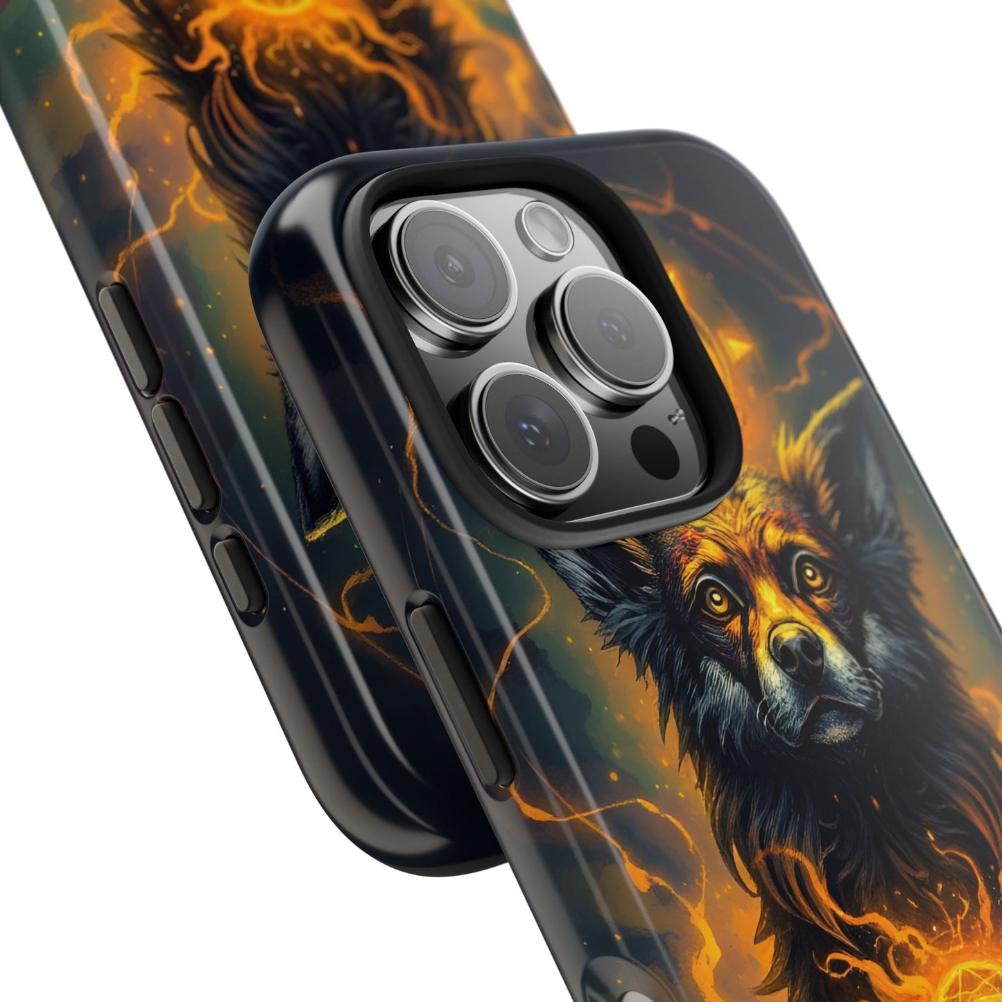 Mystical Dog of Light - Tough Phone Case - Durable Protection with Inspired Artwork - for iPhone