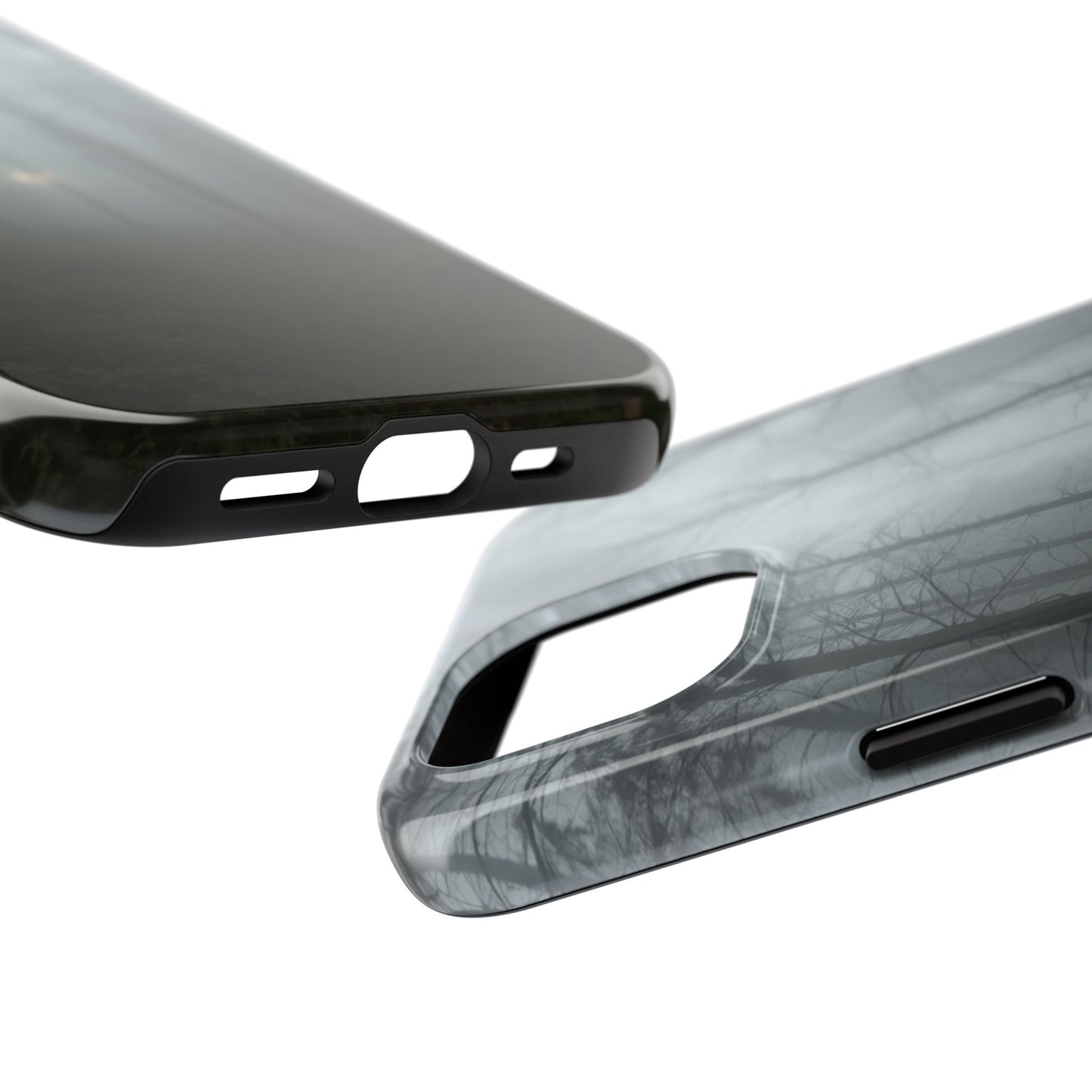 Foggy Forest Tough Phone Case - Durable & Stylish Protection