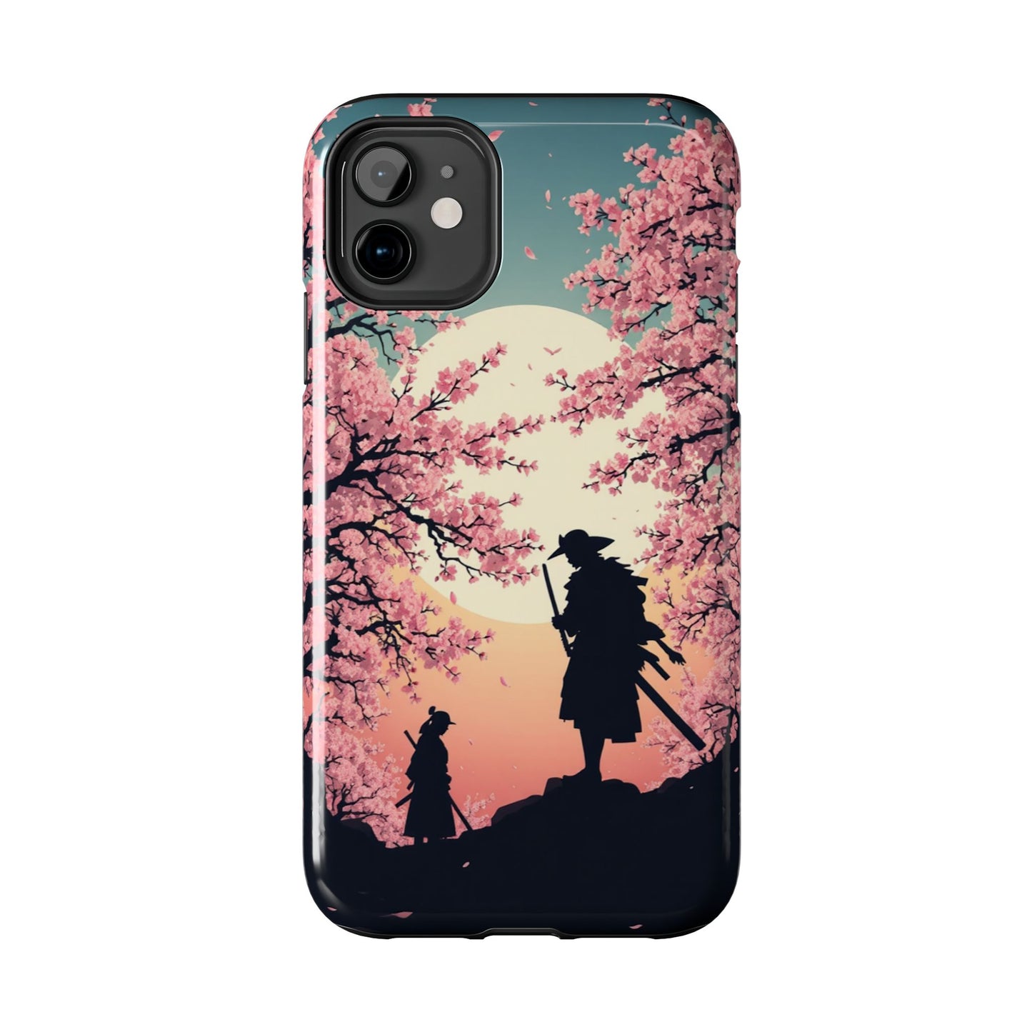Cherry Blossom Samurai Tough Phone Case
