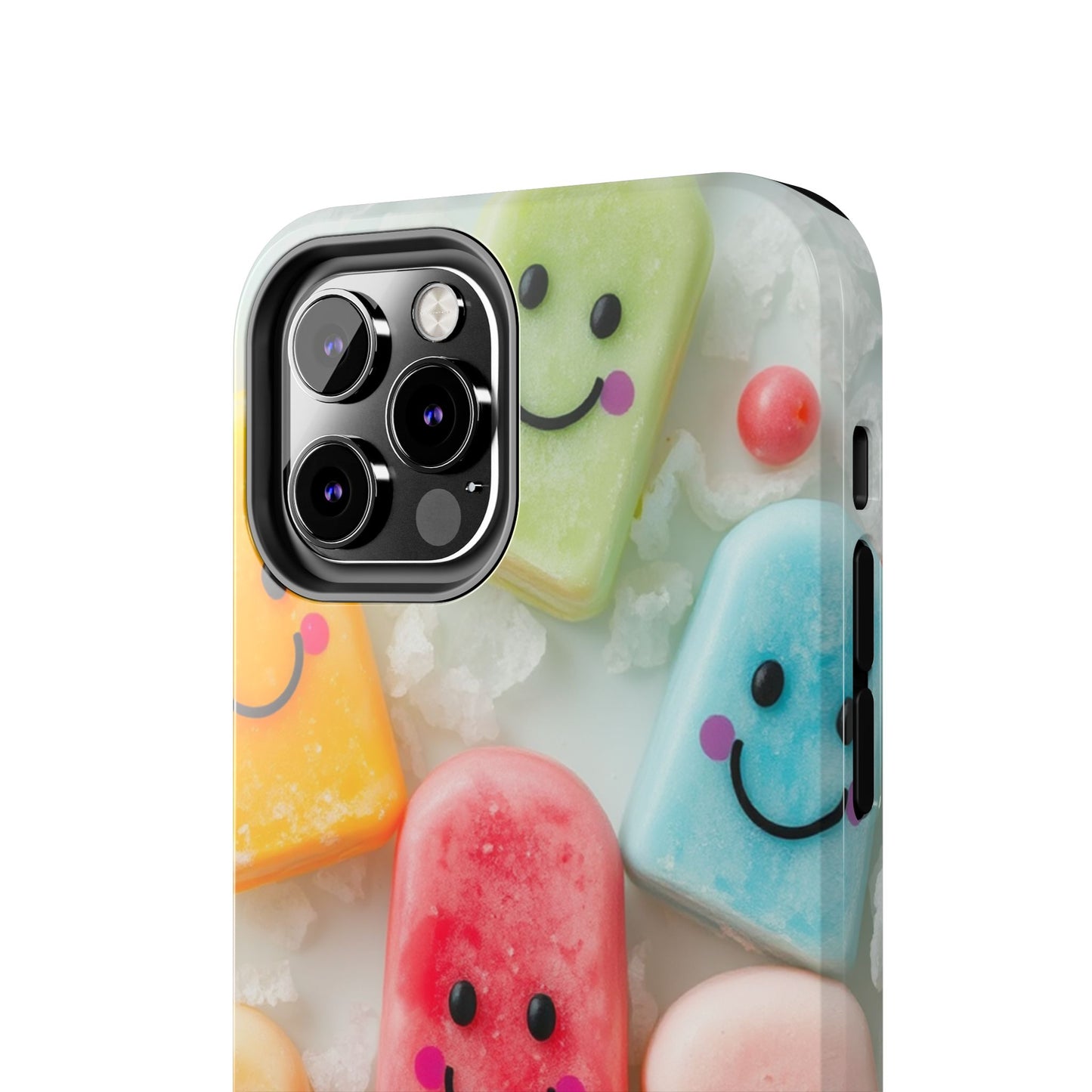 Cute Smile Popsicle Tough Phone Case - Fun Protection for Your Device