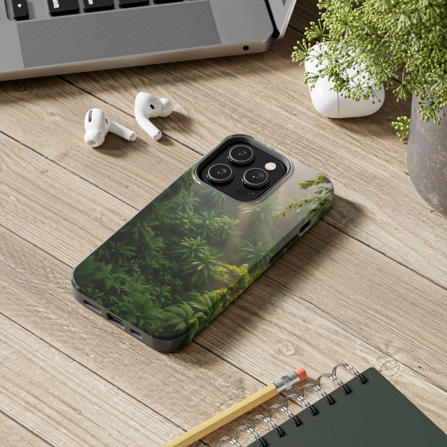 Tough Phone Case - Lush Jungle Tropical Vibe