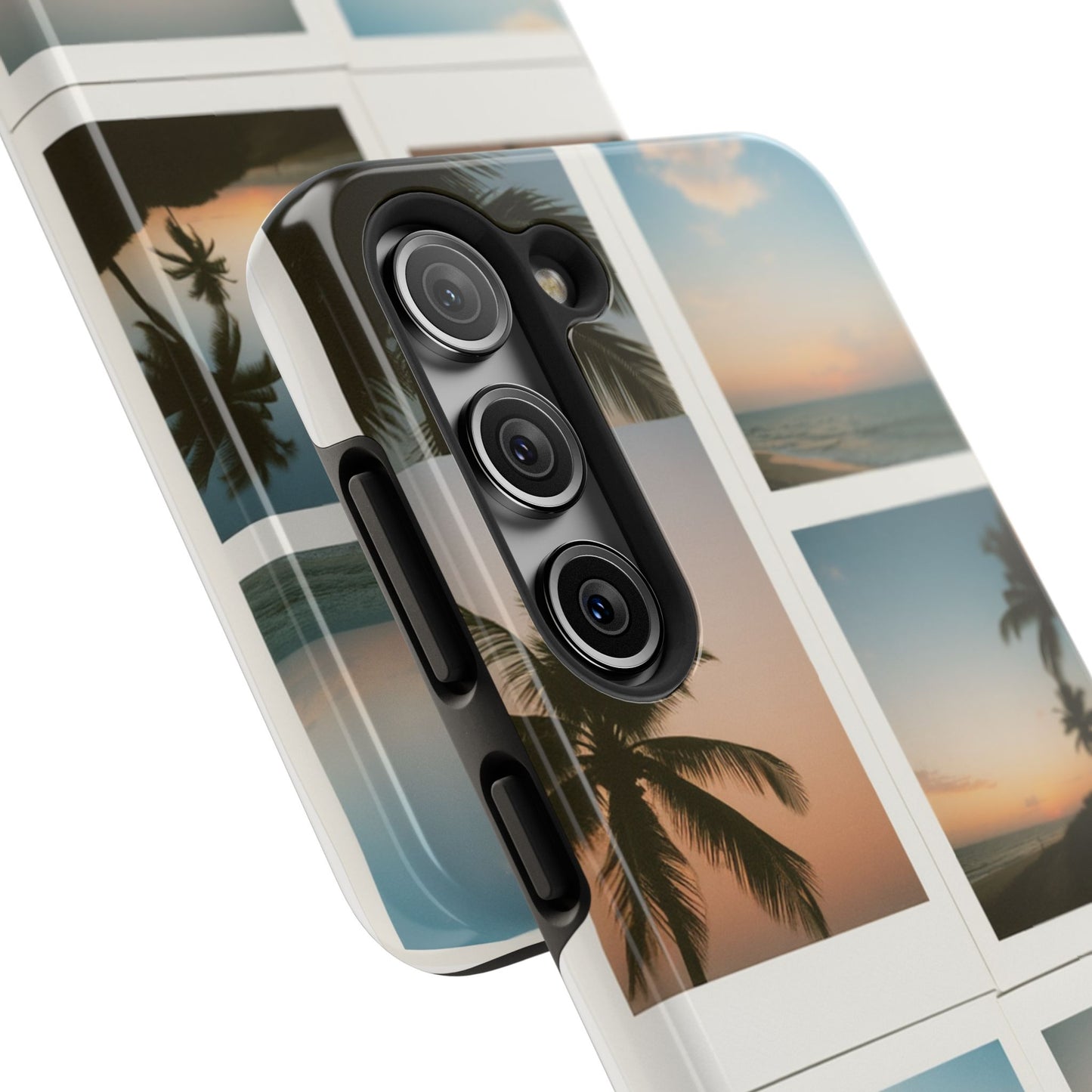Tropical Sunset Tough Phone Case - Beach Vibes for Summer Adventures