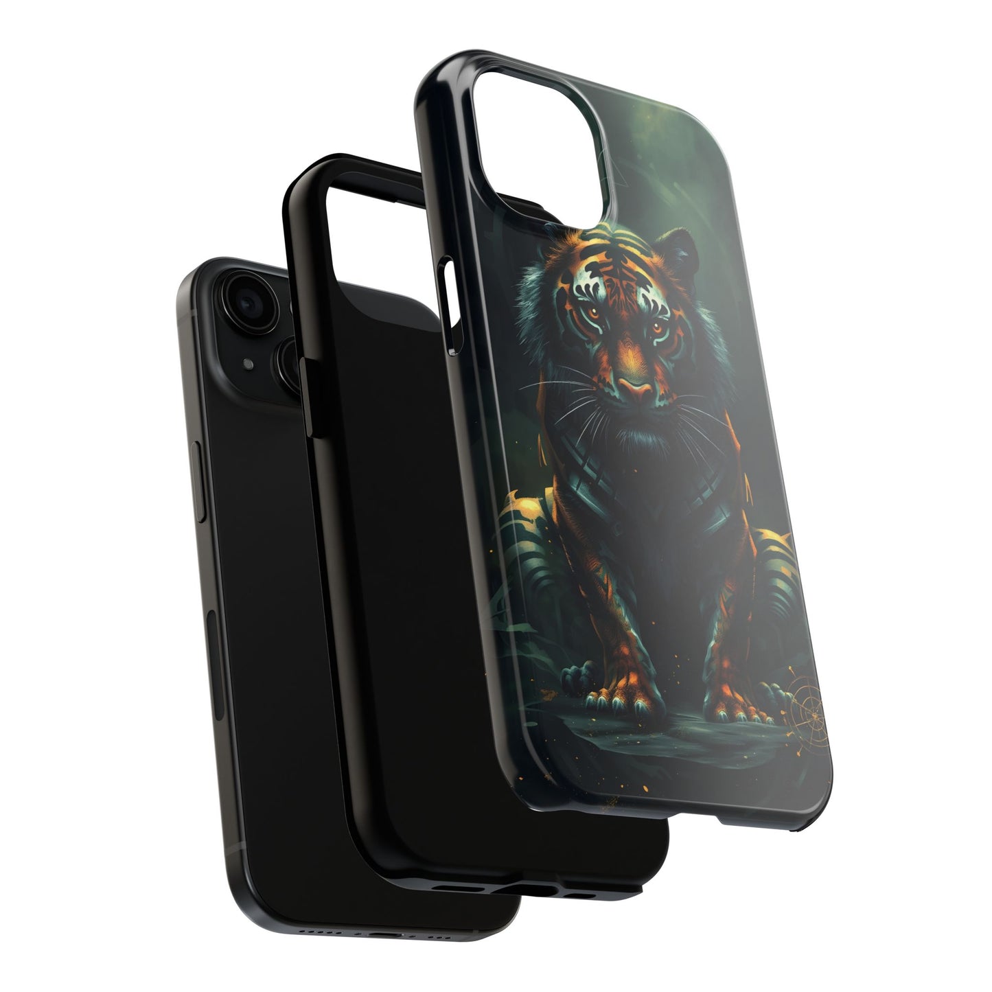 Fierce Mystical Tiger Tough Phone Case | Durable Protection for Nature Lovers - for iPhone