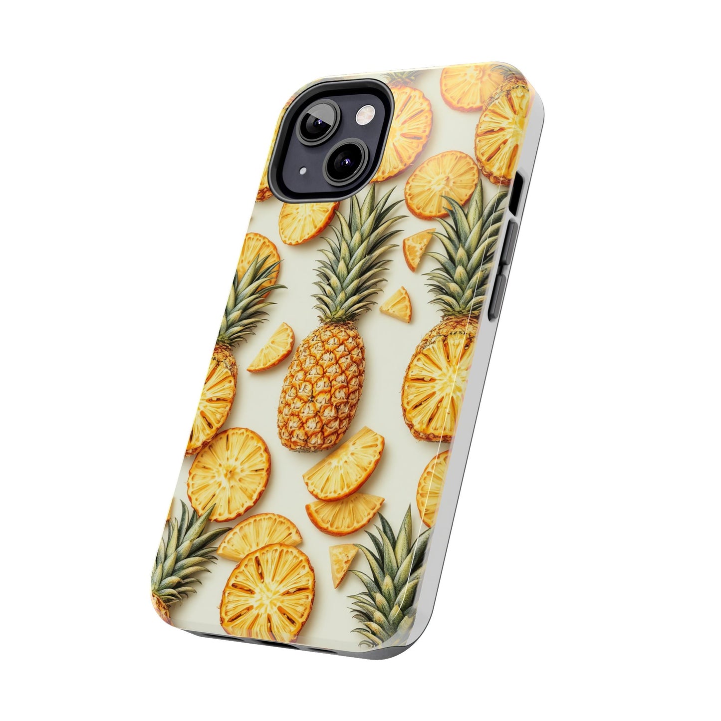 Tropical Pineapple Phone Case - Tough Phone Protector for Summer Vibes