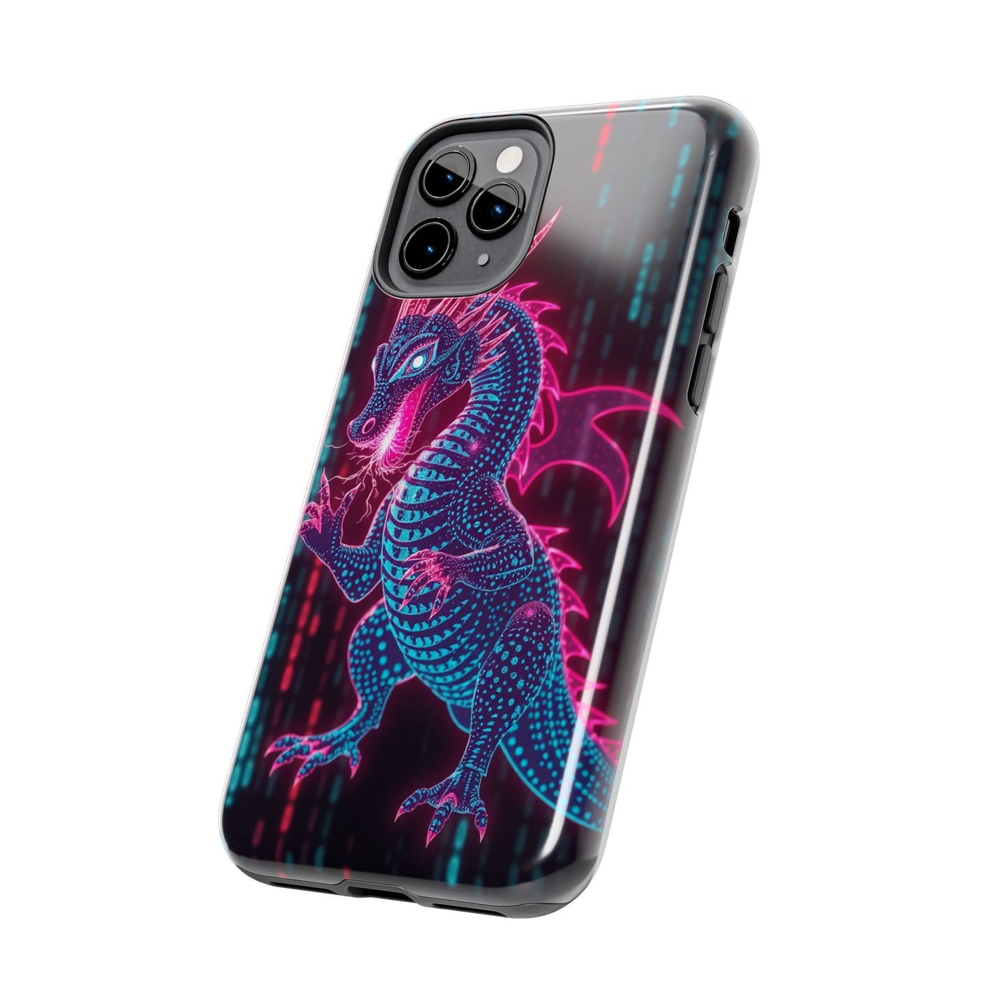 Electrifying Dragon Phone Case - Tough, Stylish Protection for Fantasy Lovers