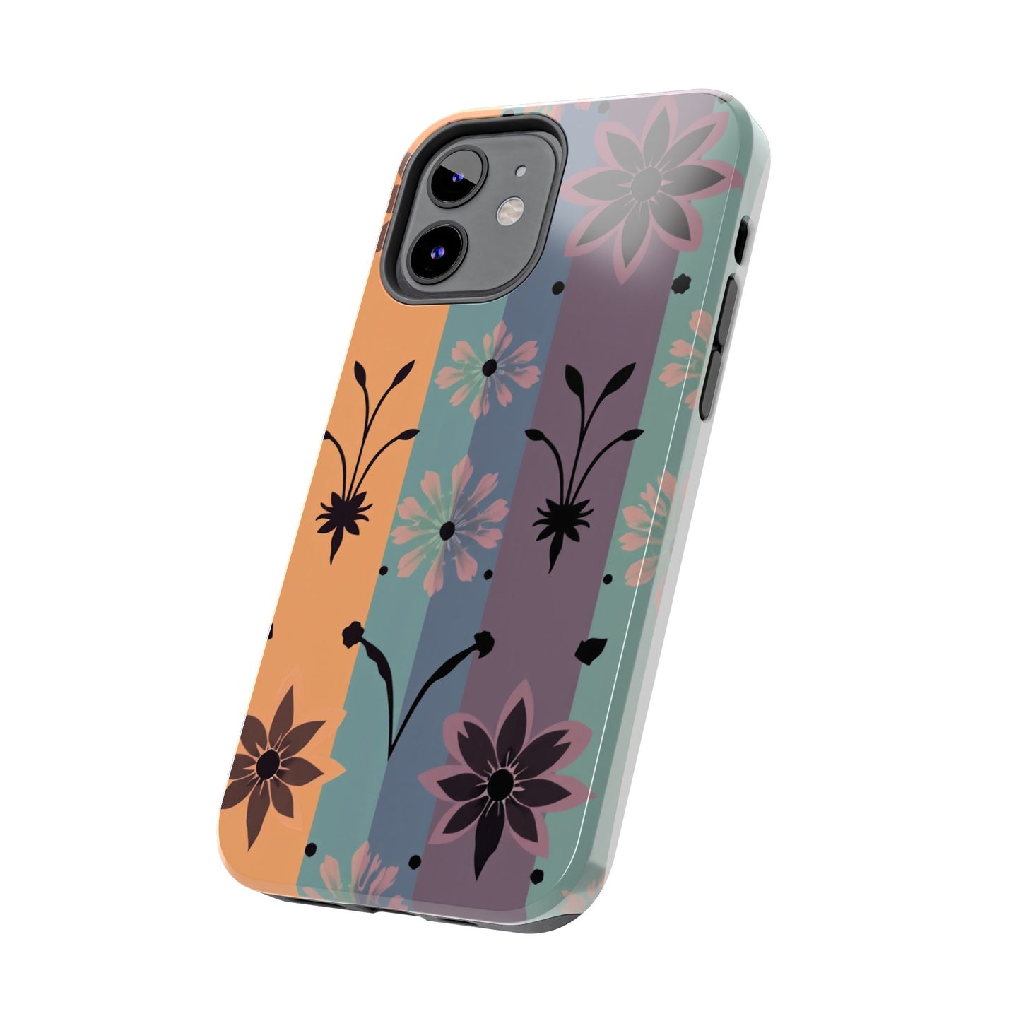 Boho Floral Tough Phone Cases - Durable & Stylish Protection - for iPhone