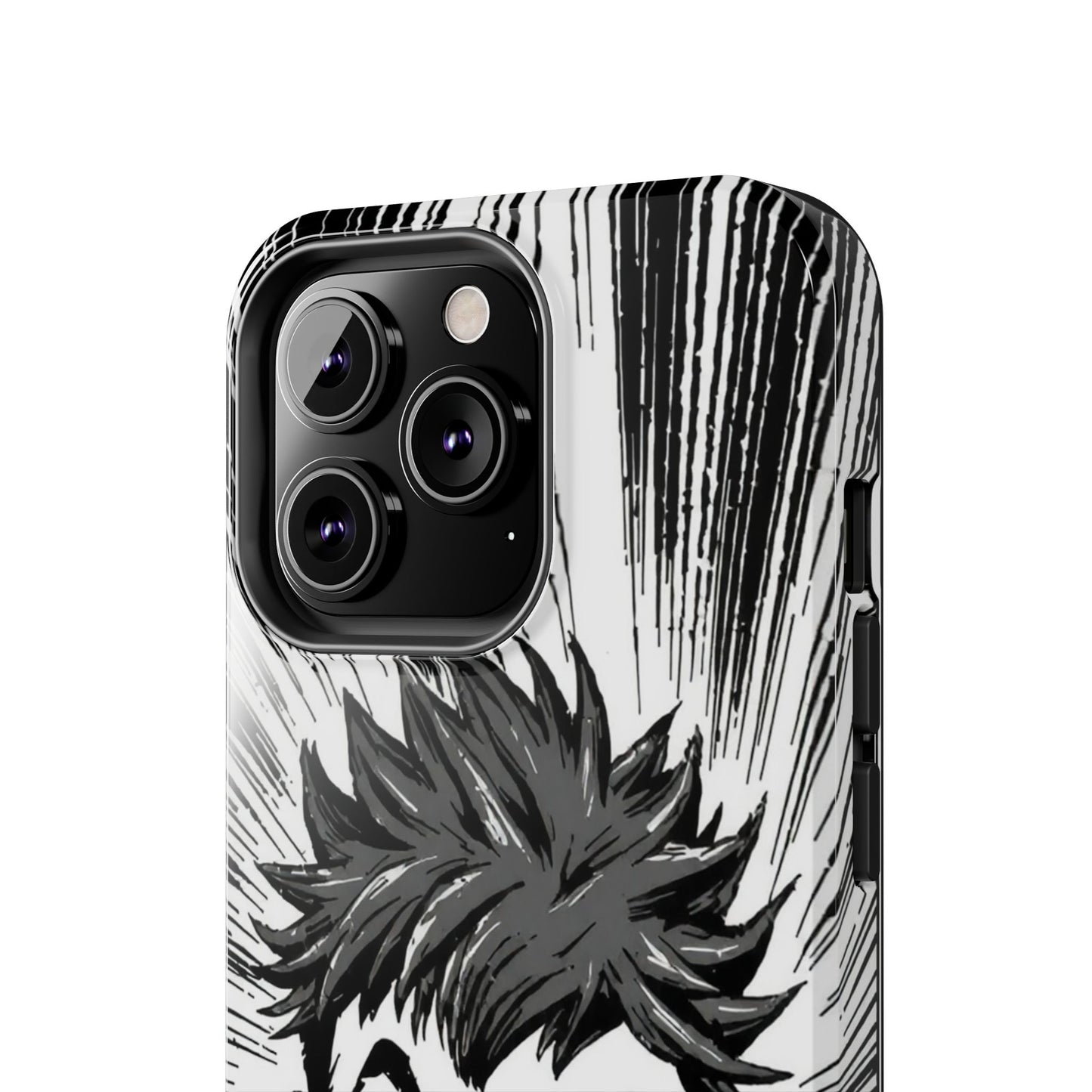 Intense Graphic Phone Case - Tough Design for Anime Fans