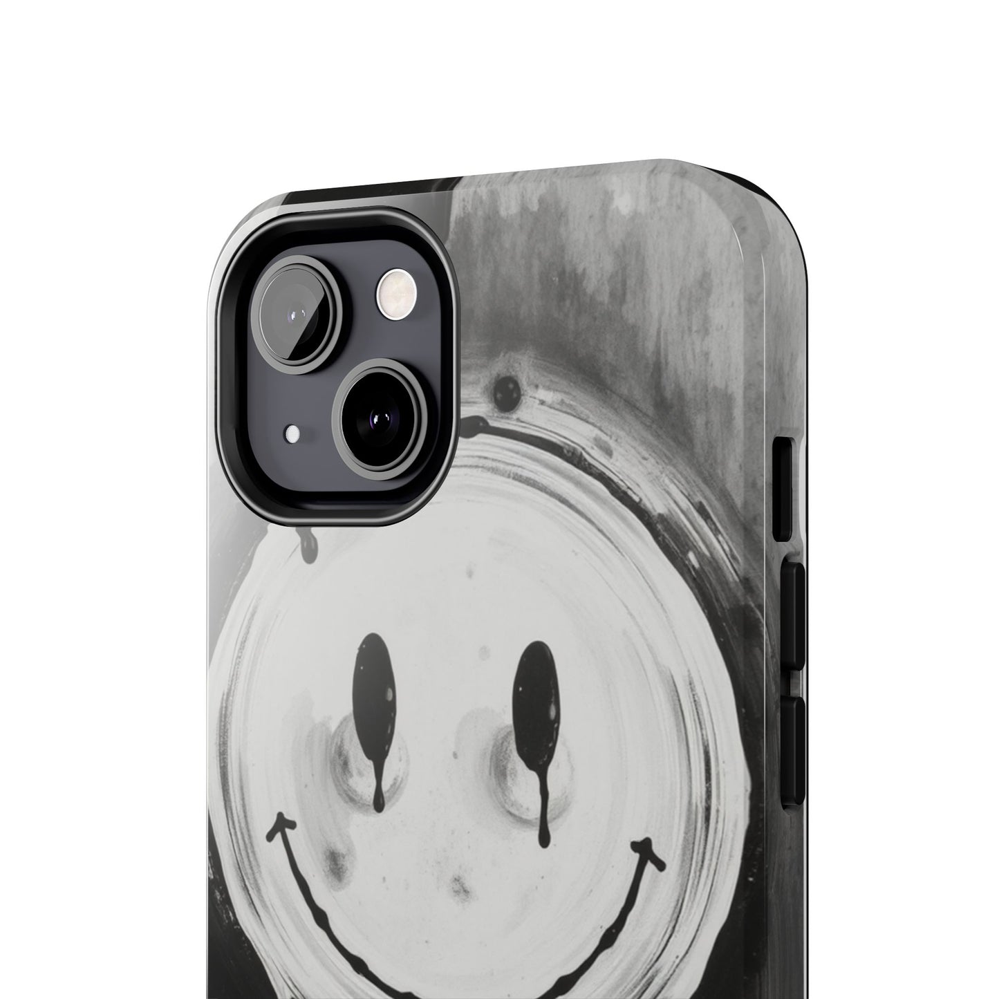 Dripping Smiley Tough Phone Case - Stylish & Durable Protection