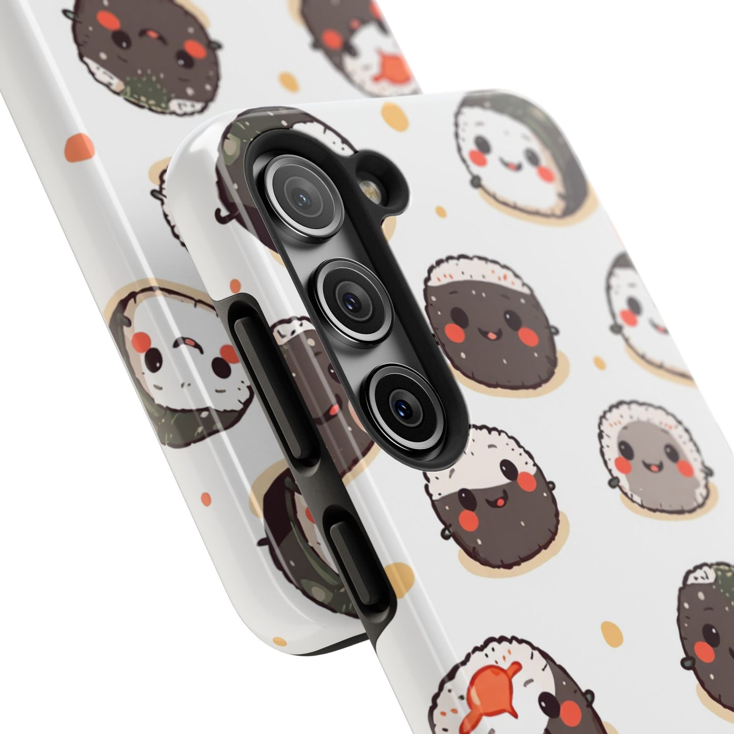 Cute Sushi Tough Phone Case - Kawaii Design for Food Lovers