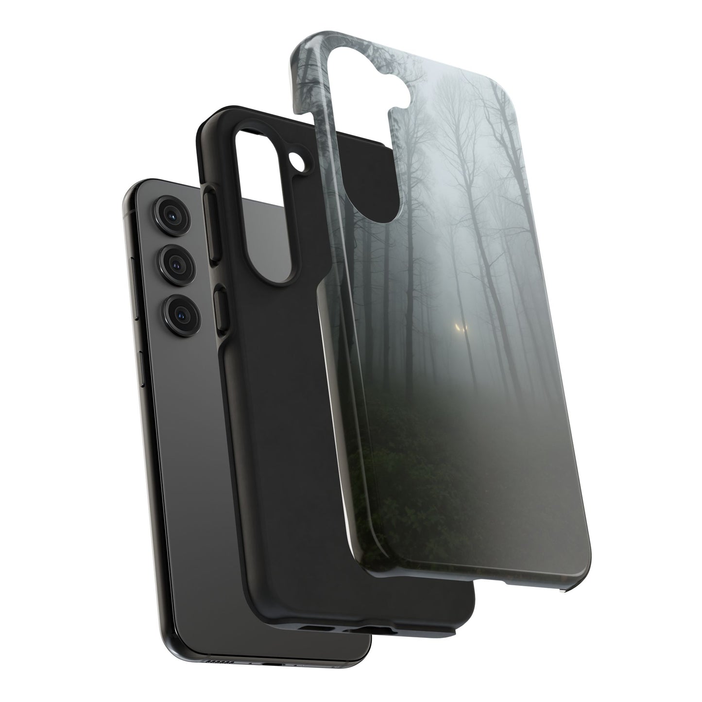 Foggy Forest Tough Phone Case - Durable & Stylish Protection