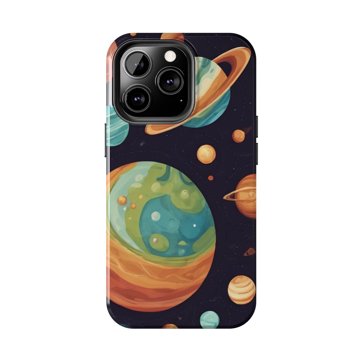 Cosmic Planet Phone Case - Durable Tough Protector for Space Lovers - for iPhone
