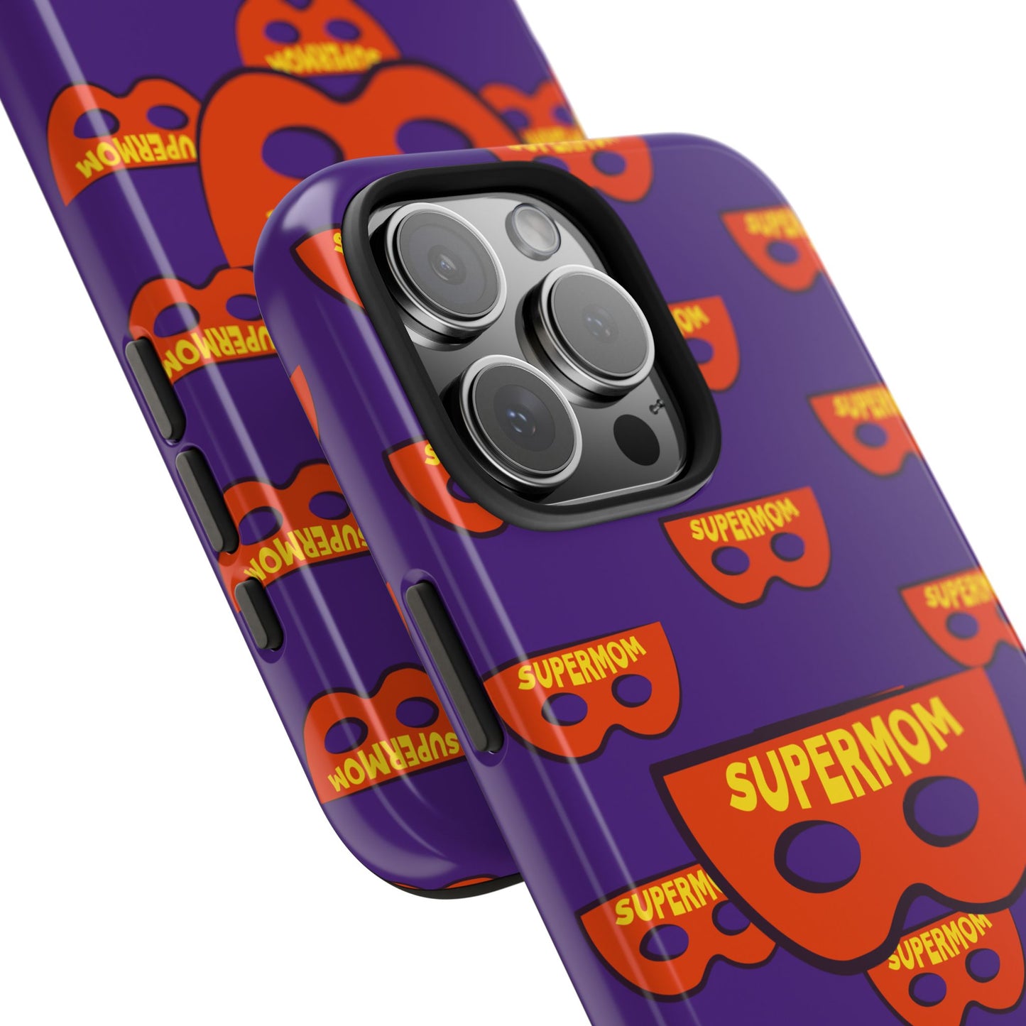 Supermom Tough Phone Case - Durable Protection with Fun Design - for iPhone