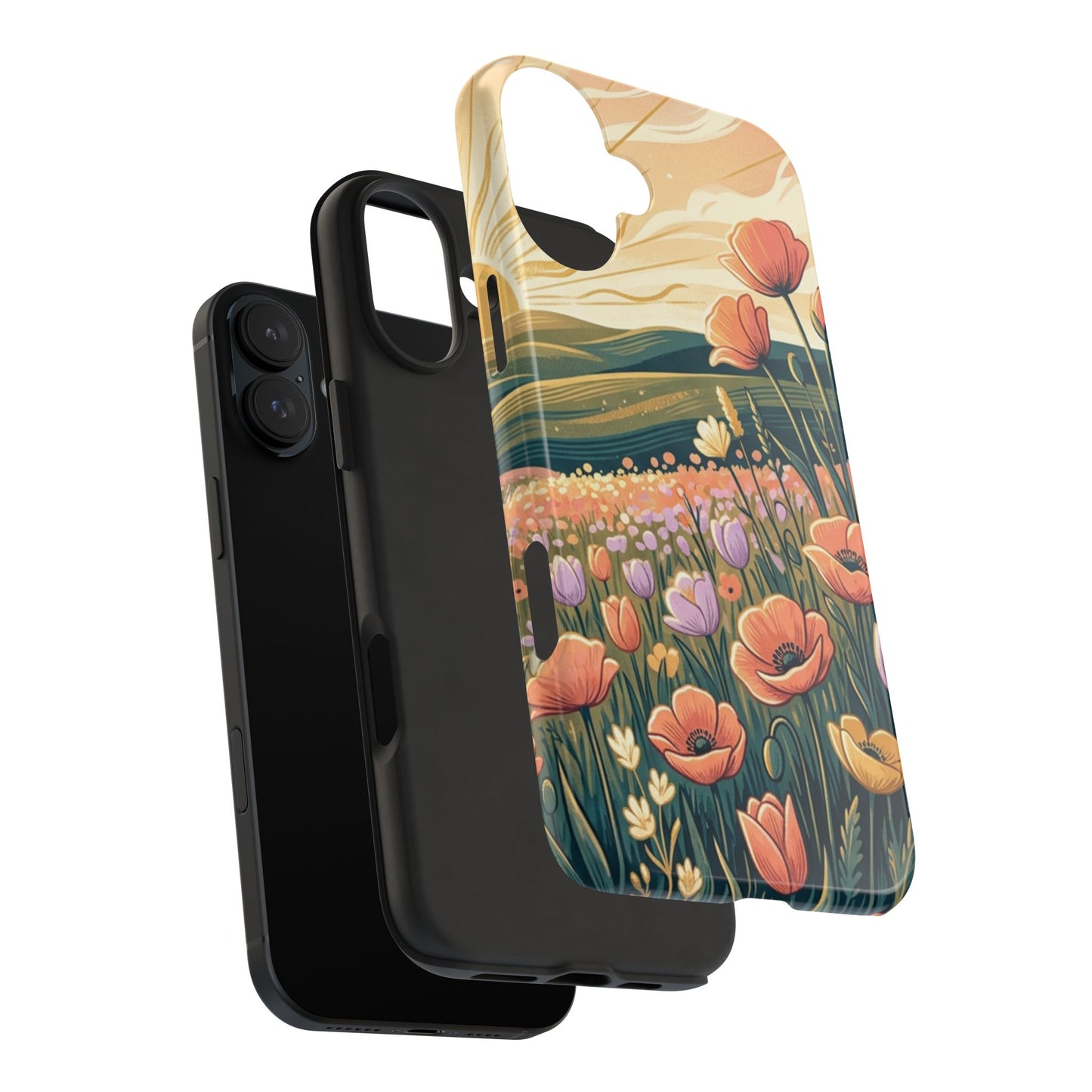 Floral Sunrise iPhone Case — Land of Flowers Design