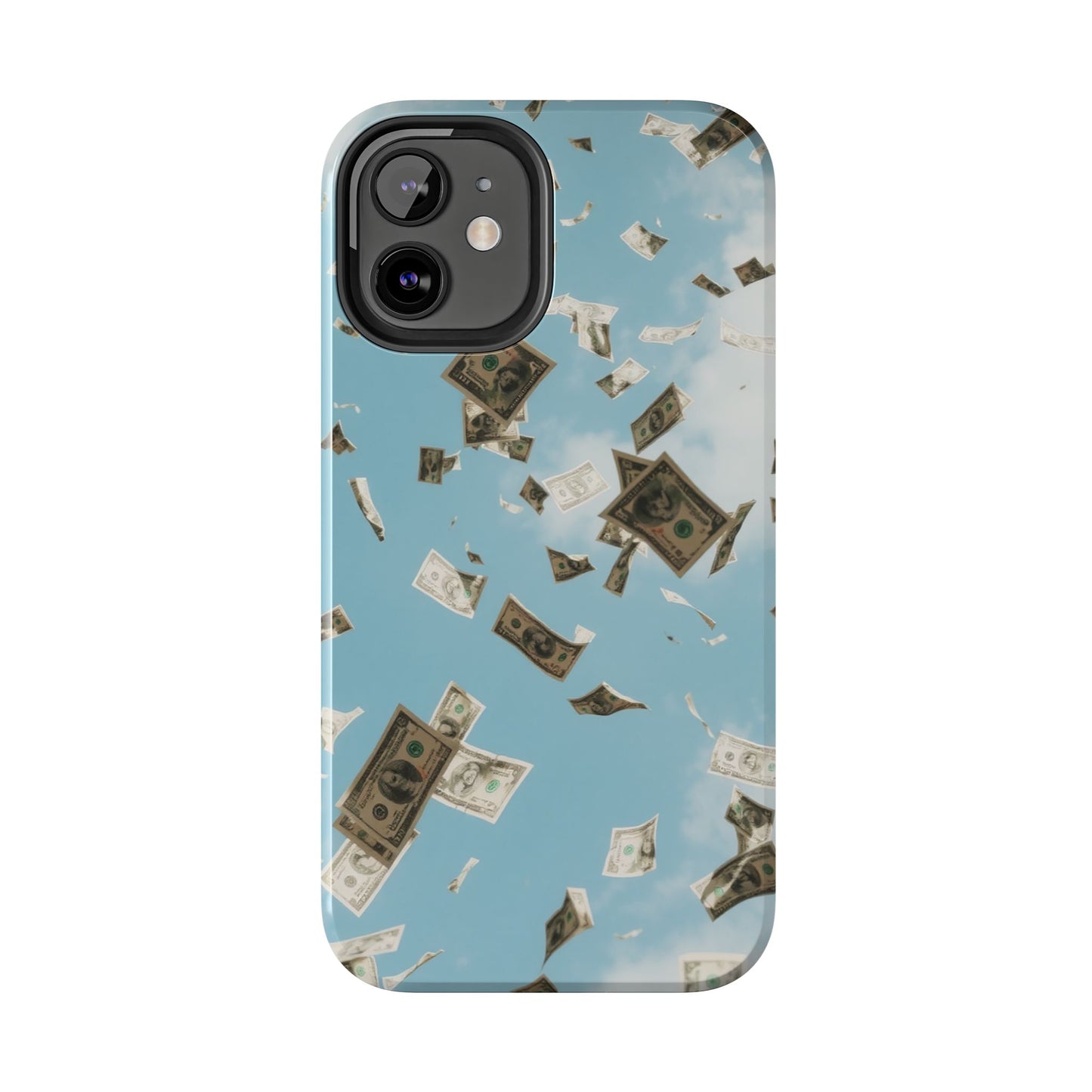 Cinematic Money Rain Phone Case | Tough & Stylish Accessory for Trendsetters, Gift for Birthdays, Graduations, and Celebrations