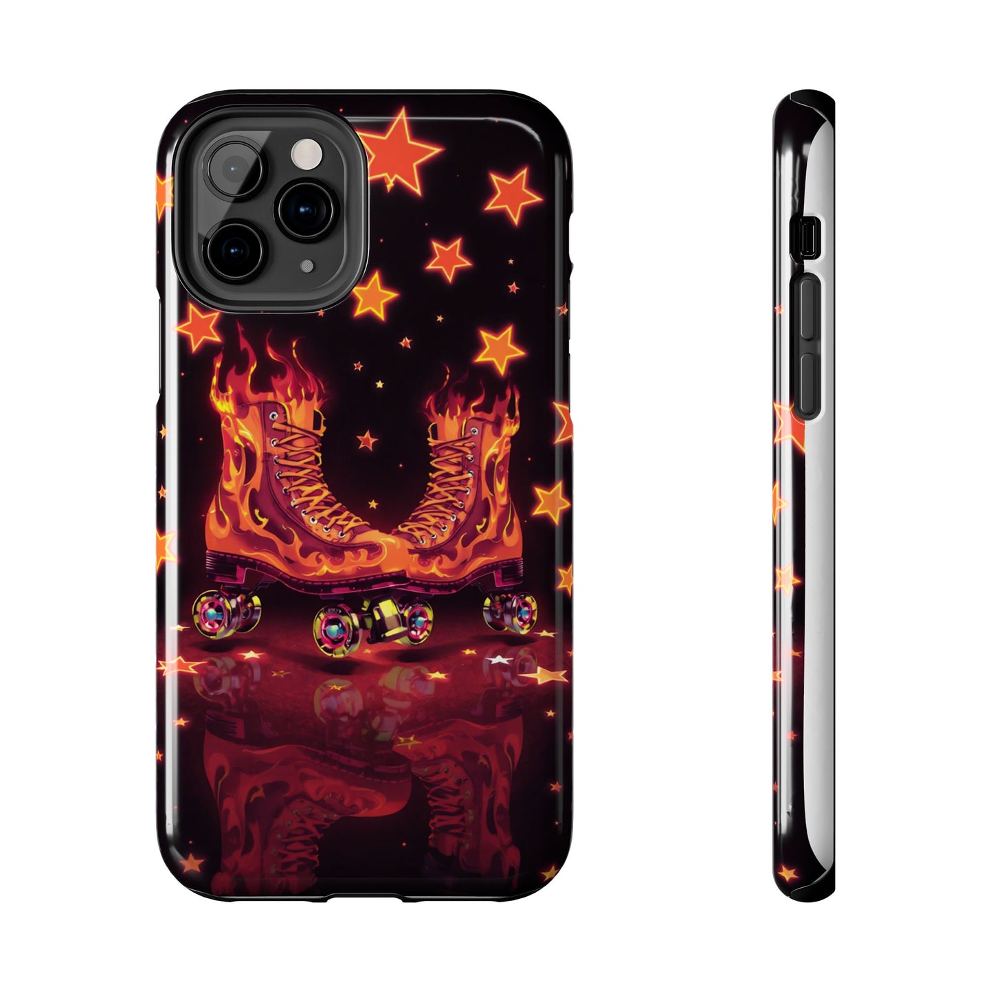 Retro Roller Skates Tough Phone Case - Stylish & Durable