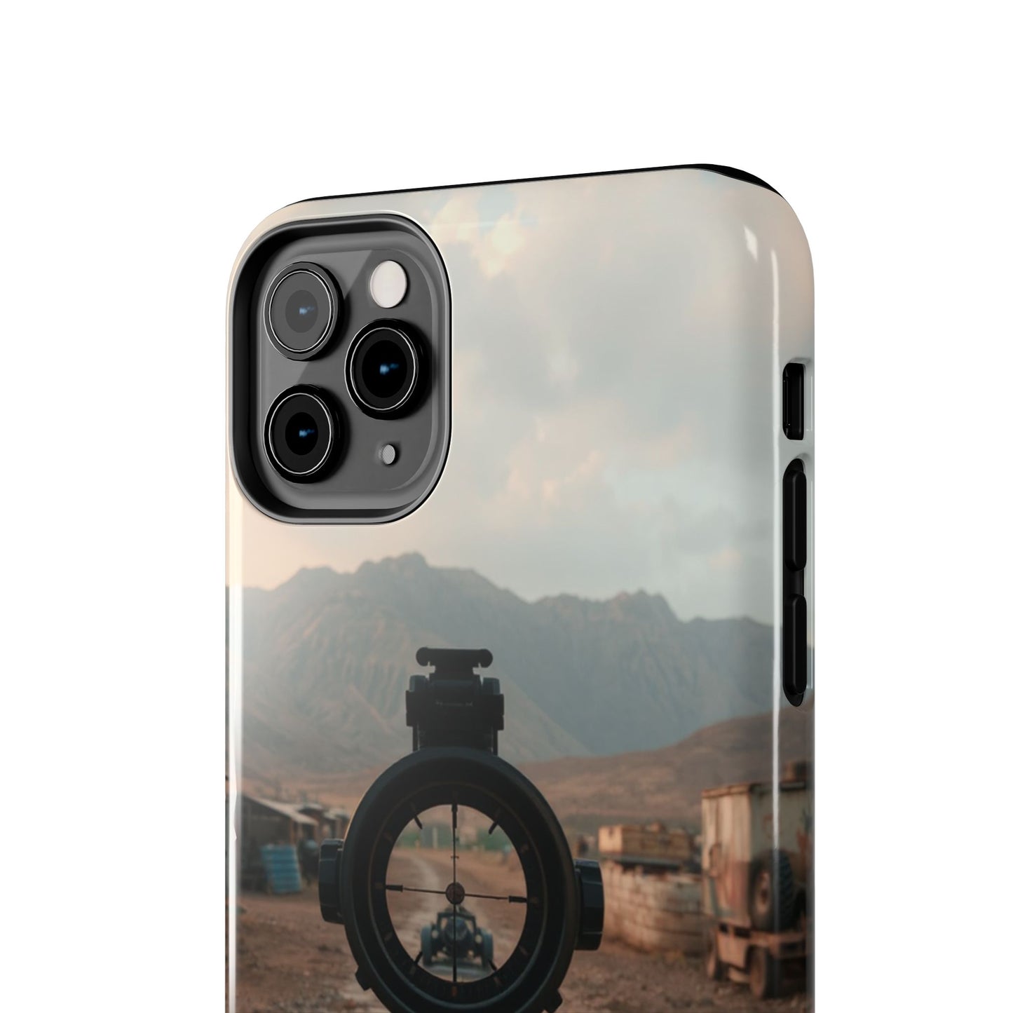 Tough Phone Case - Military Inspired Design with Sniper Scope
