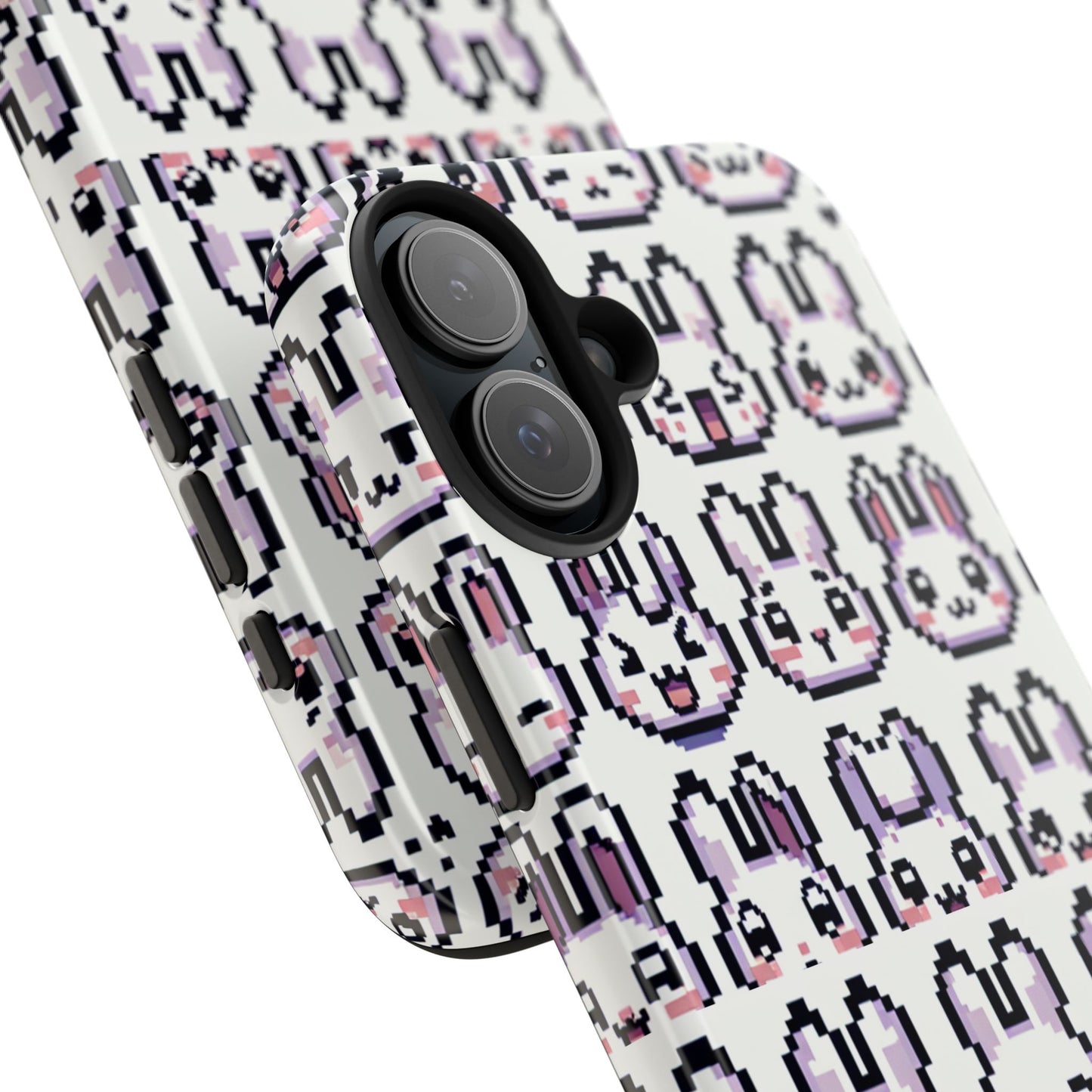 Cute Pixel Bunny Tough Phone Case - Stylish & Protective Cover for iPhone