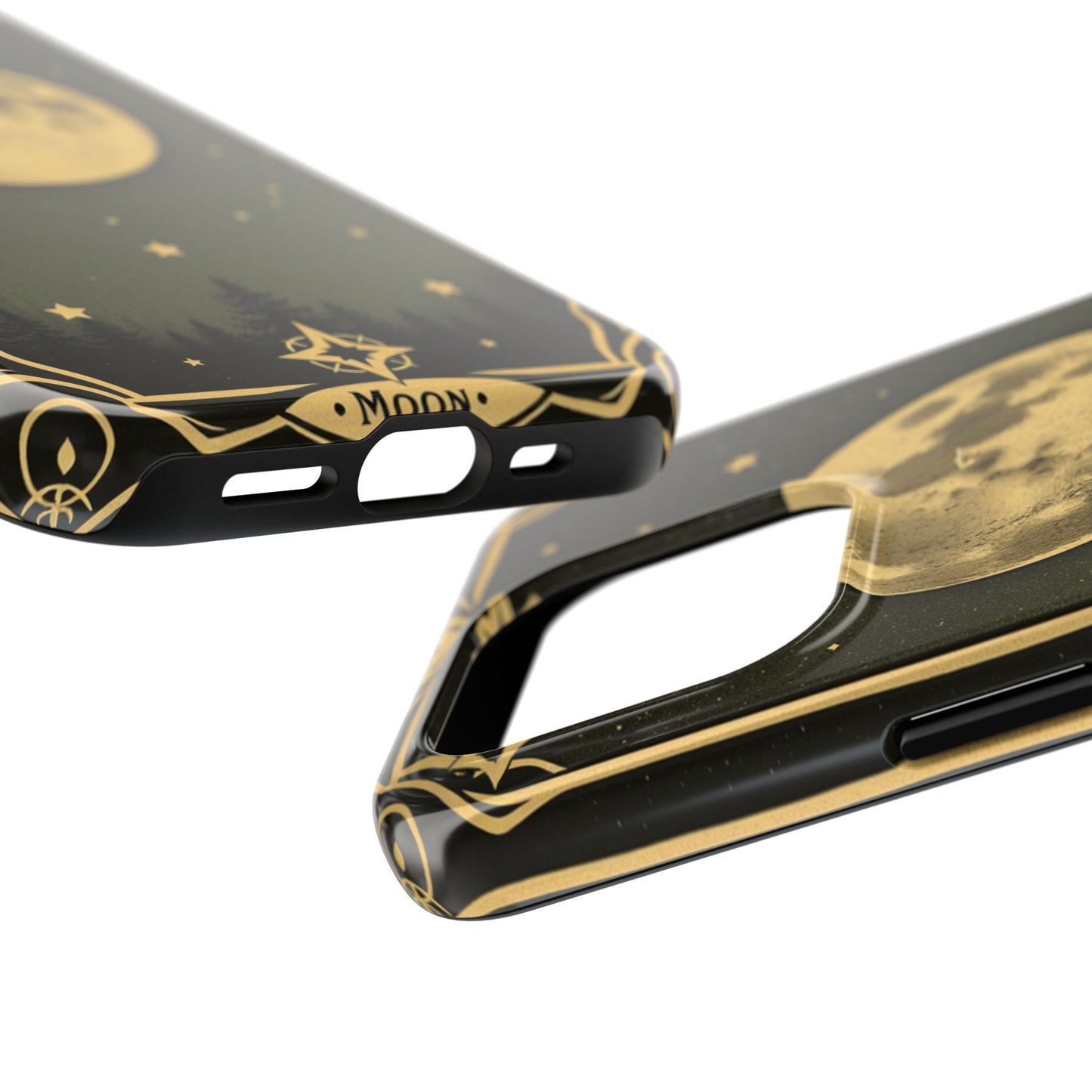Celestial Moon Phone Case - Tough & Stylish for Star Lovers