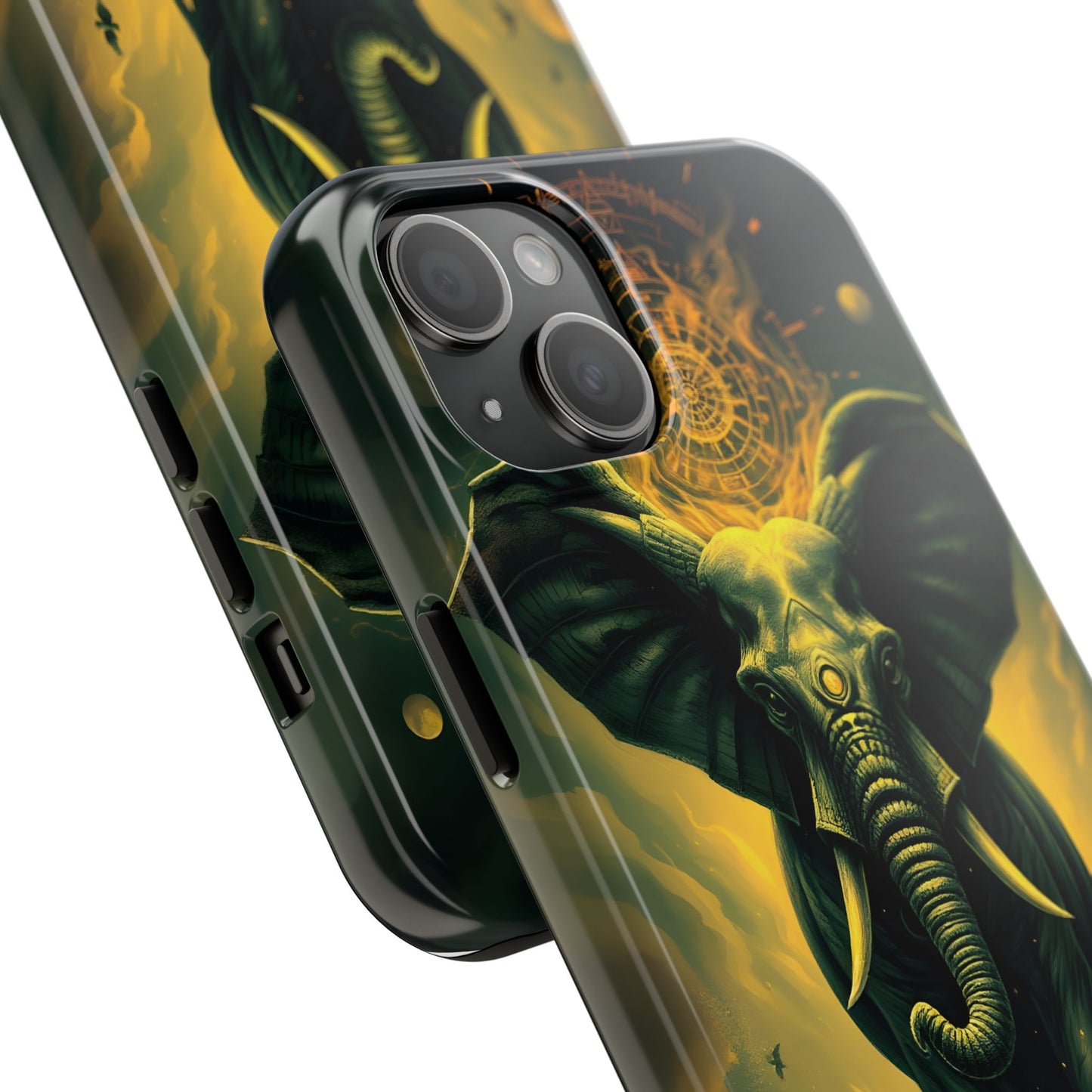 Majestic Elephant Clouds Tough Phone Case - Durable Protection with Bold Design - for iPhone