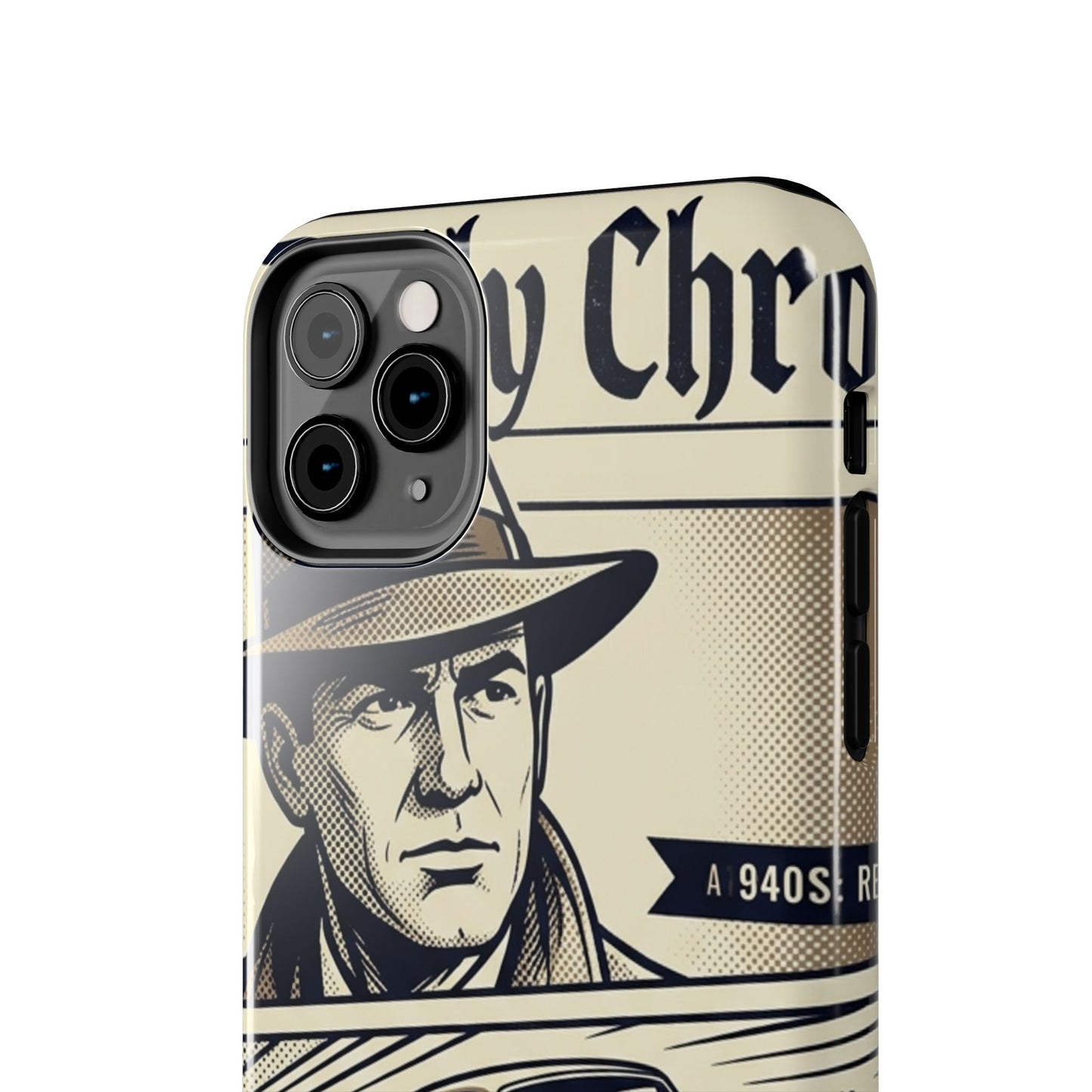 Old Newspaper Tough Phone Case