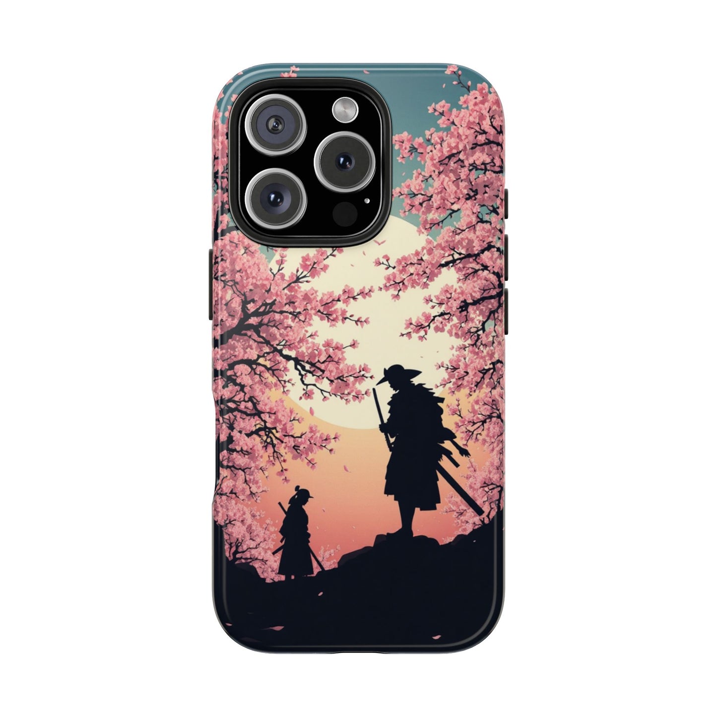 Cherry Blossom Samurai Tough Phone Case