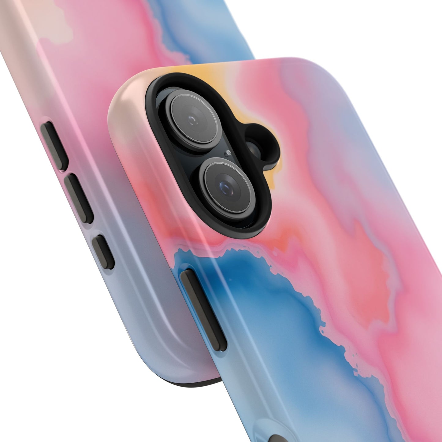 Painted Watercolor Tough Phone Case - Durable Protection with Artistic Vibes - for iPhone