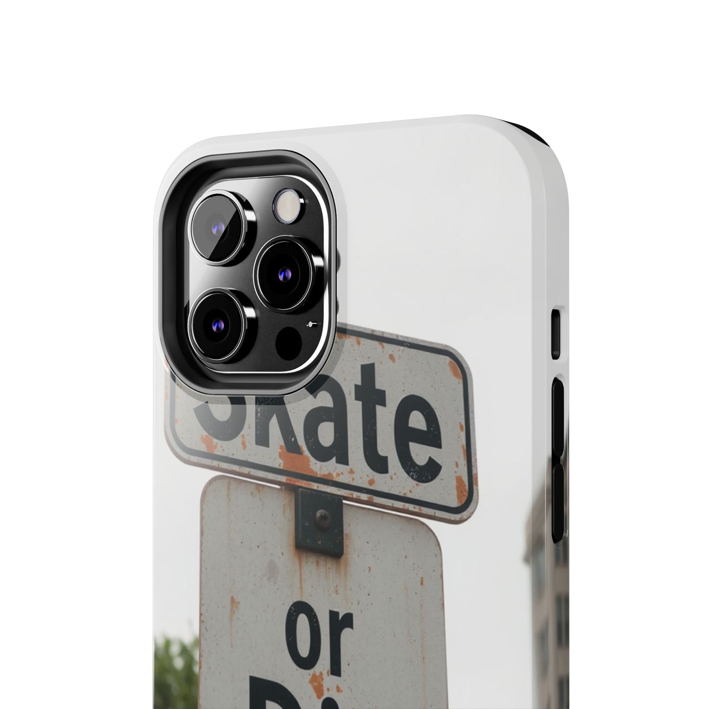 Skate or Die Tough Phone Case - Durable Protection for Skaters