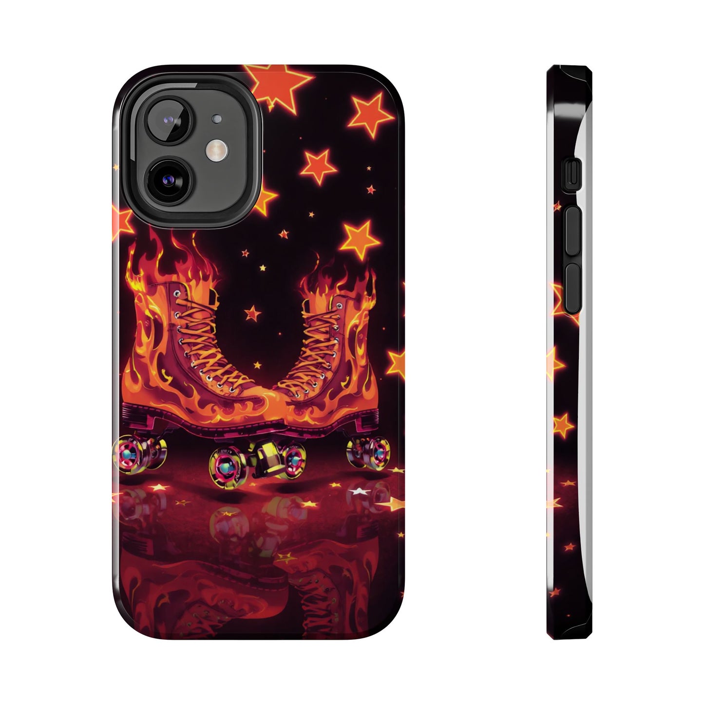 Retro Roller Skates Tough Phone Case - Stylish & Durable