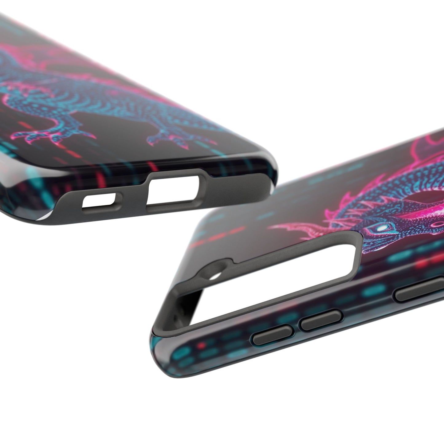 Electrifying Dragon Phone Case - Tough, Stylish Protection for Fantasy Lovers