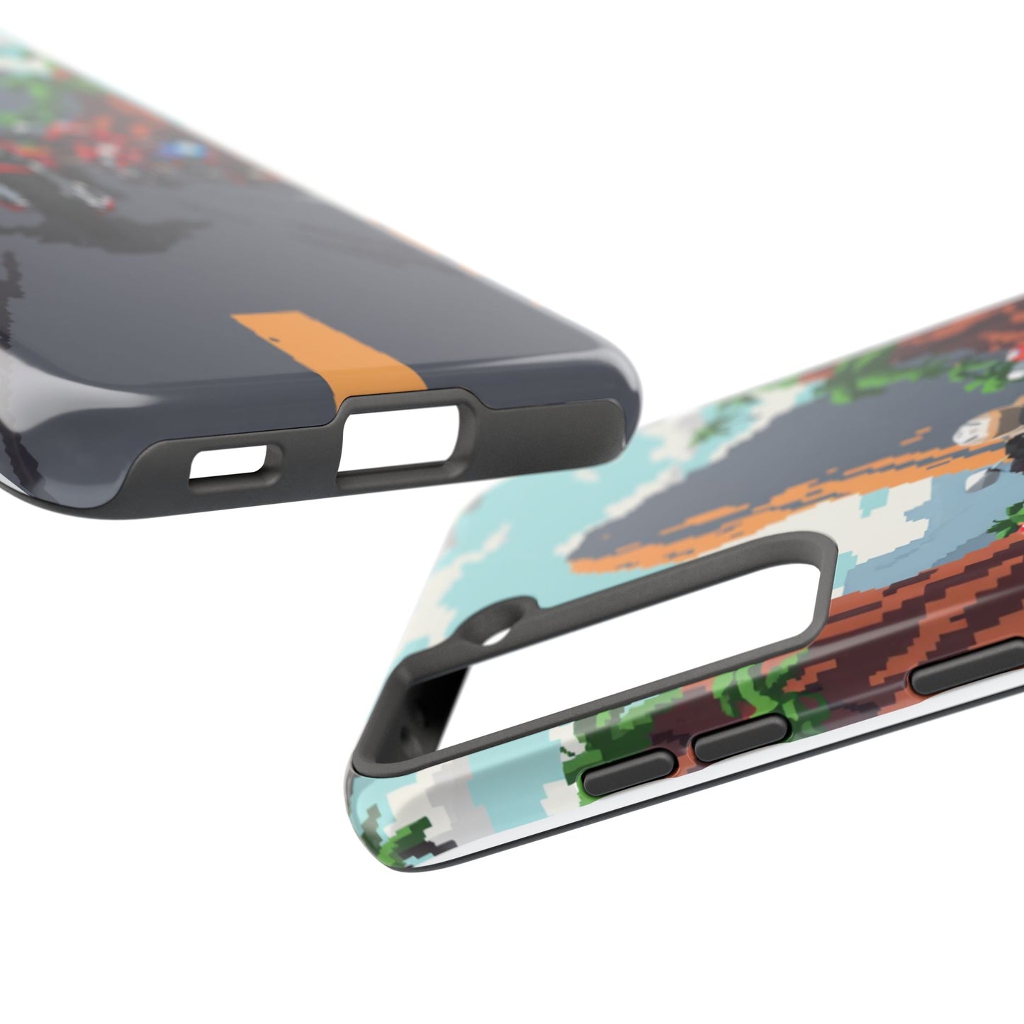 Retro Biker Tough Phone Case - Perfect for Motorcycle Lovers