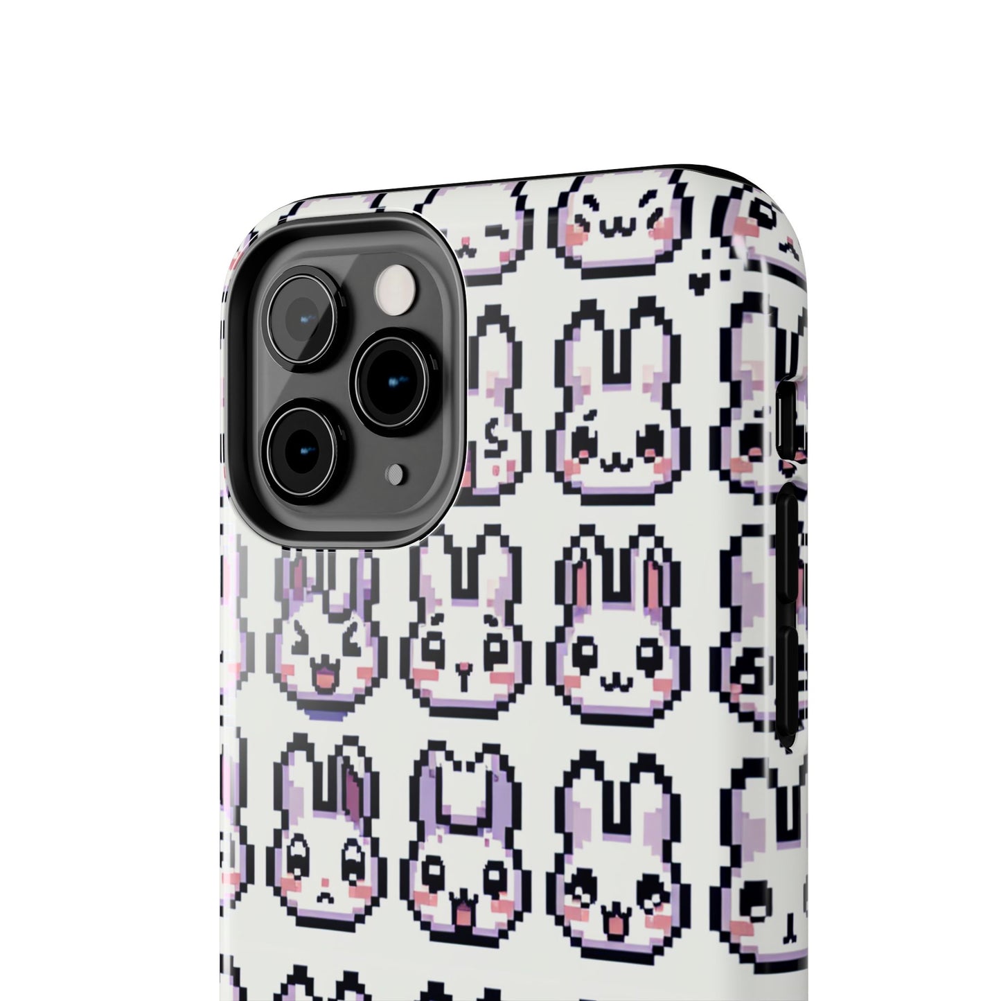 Cute Pixel Bunny Tough Phone Case - Stylish & Protective Cover for iPhone