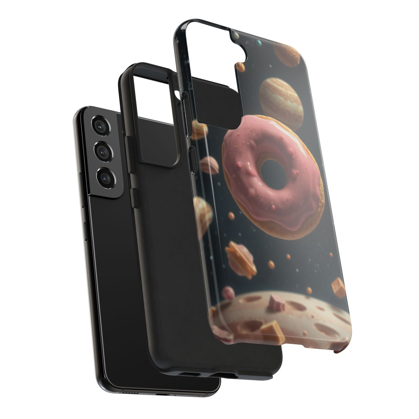 Galaxy Donut Tough Phone Case - Durable & Stylish Protective Cover