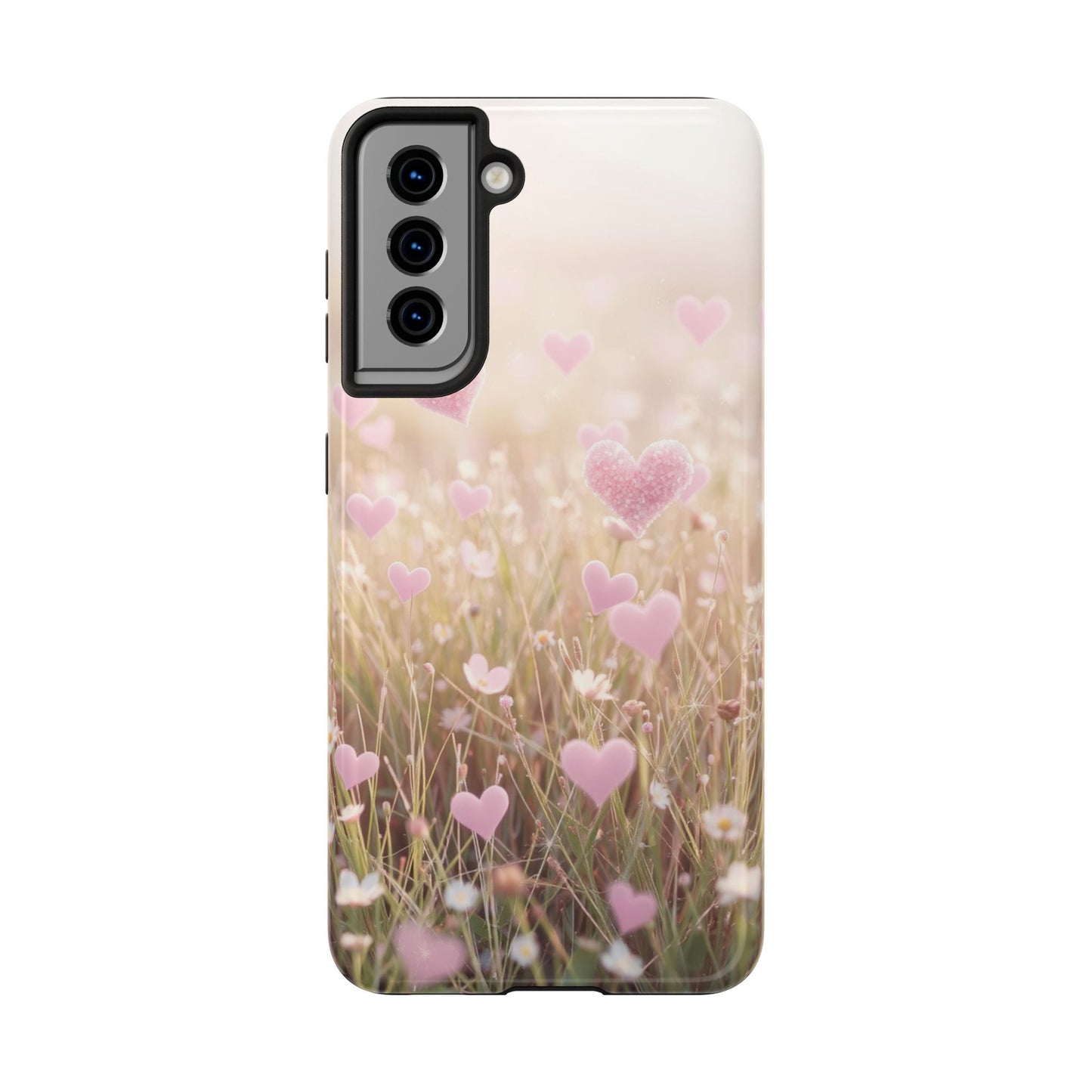 Romantic Hearts Tough Phone Case - Perfect for Lovers and Celebrations