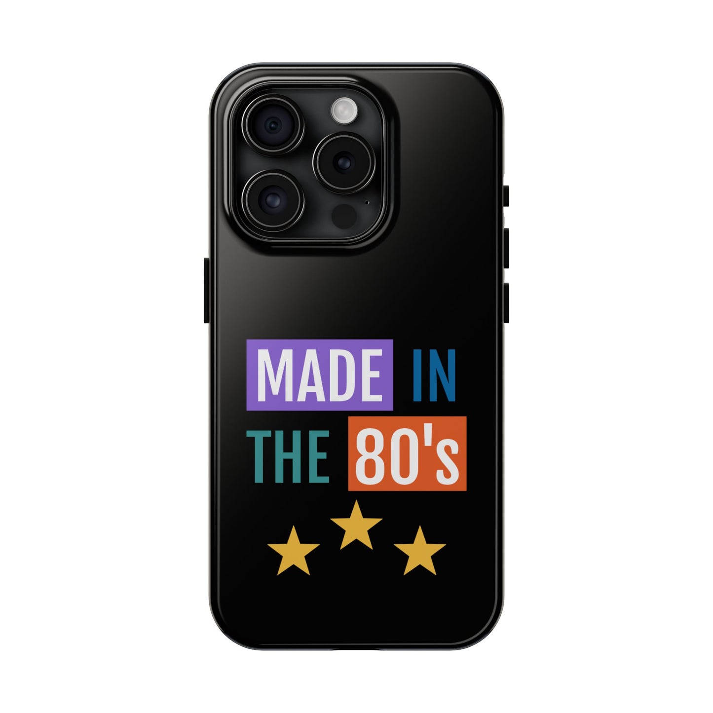 80's Retro Tough Phone Case - Made in the 80's Design