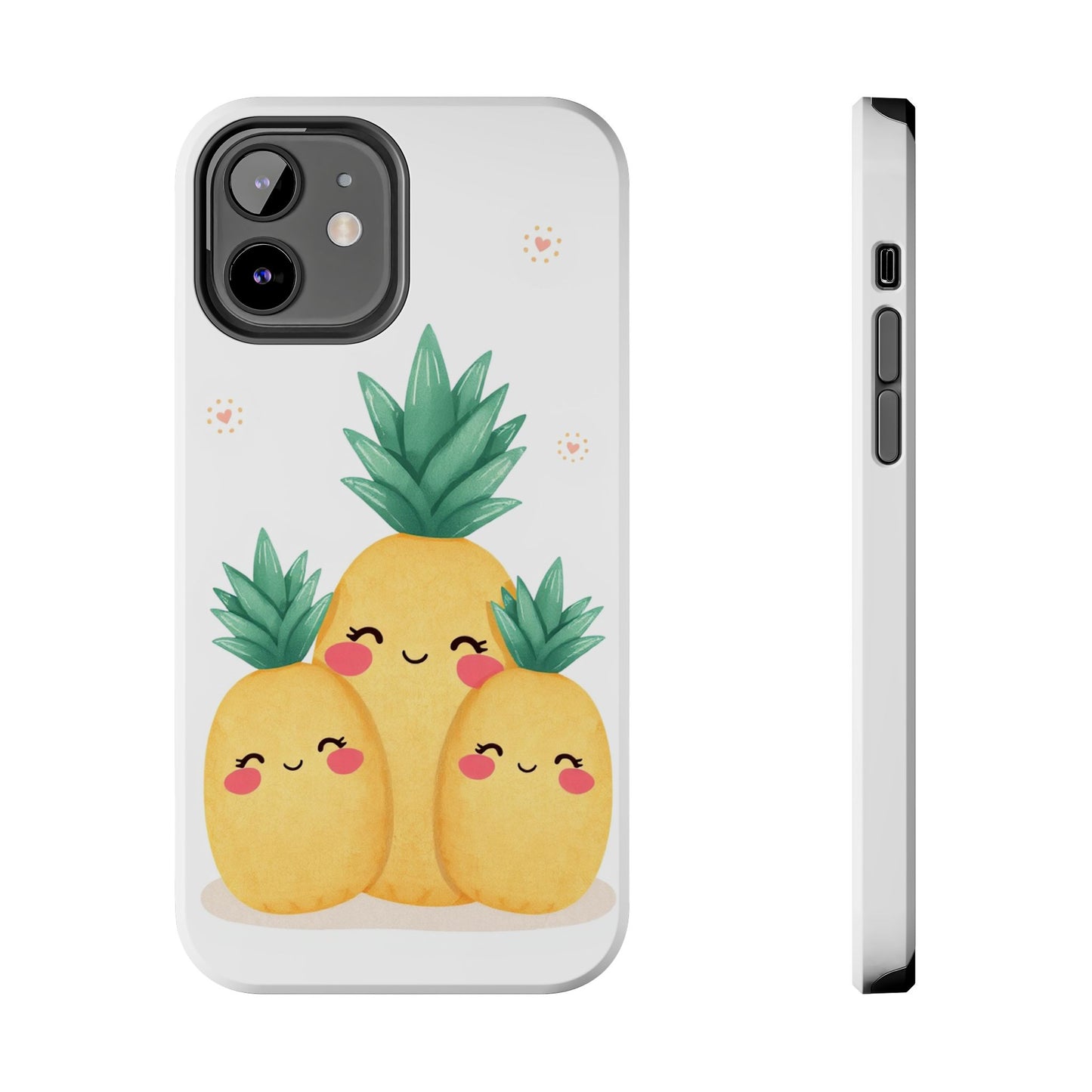 Cute Pineapple Tough Phone Cases | Fun Gift for Pineapple Lovers | Summer Vibes | Durable Phone Protection | Quirky Phone Accessory