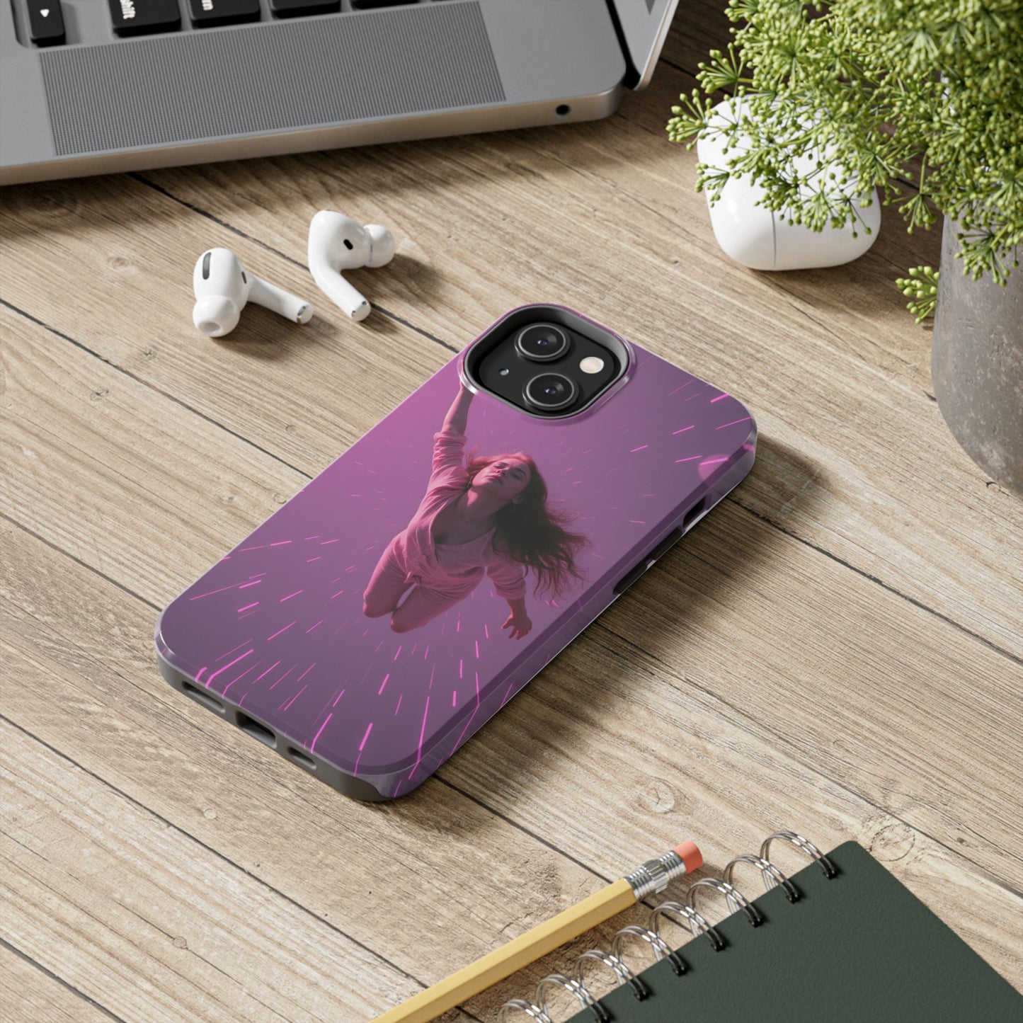 Inspirational Tough Phone Case - Cosmic Dreamer Design