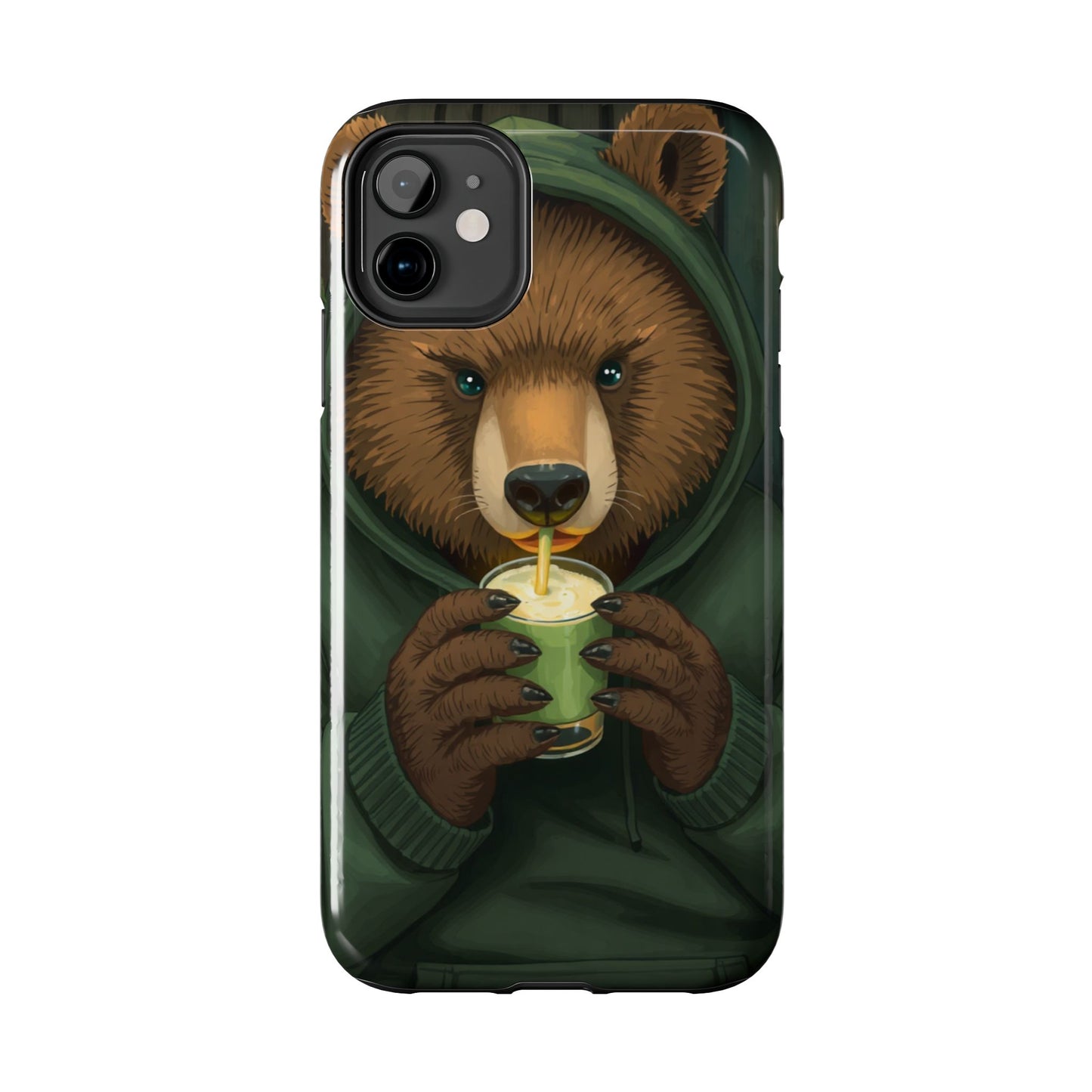 Cute Bear Phone Case – Tough and Stylish Protection for Animal Lovers
