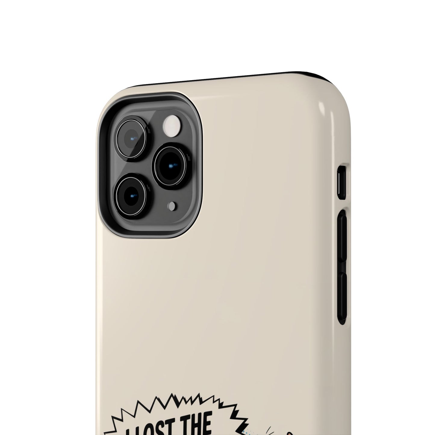 Festive Phone Case: "I Lost the Sleigh Again!" for iPhone