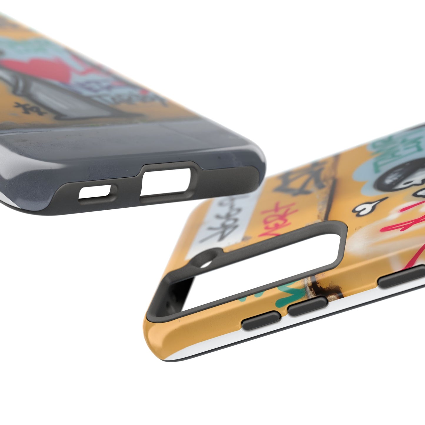 Urban Cupid Graffiti Tough Phone Case - Durable Protection with Street Art Vibe - for iPhone