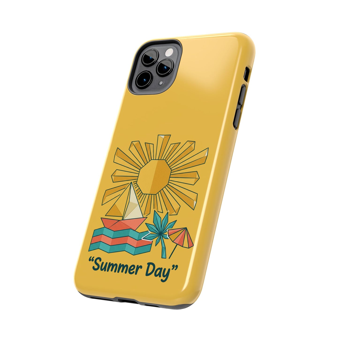 Summer Day Origami iPhone Case — Tough Protective Cover