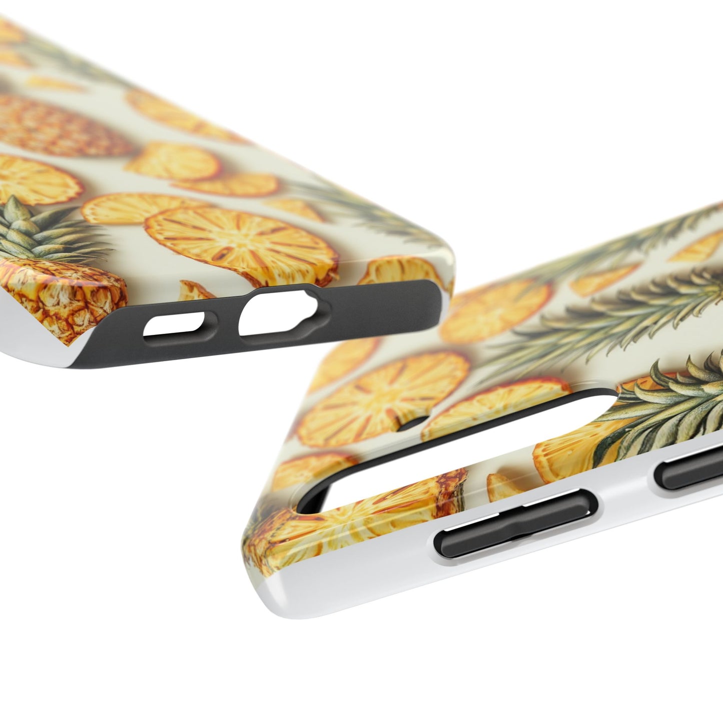 Tropical Pineapple Phone Case - Tough Phone Protector for Summer Vibes