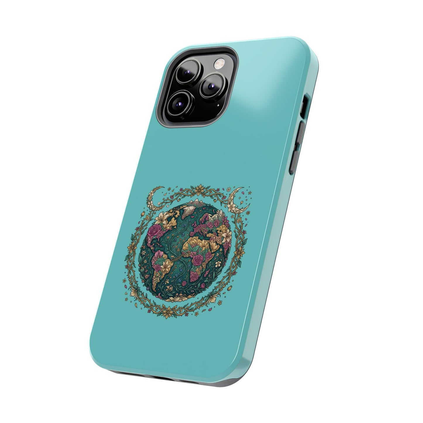 Mystical Floral Planet Phone Case — Tough Protective Phone Case