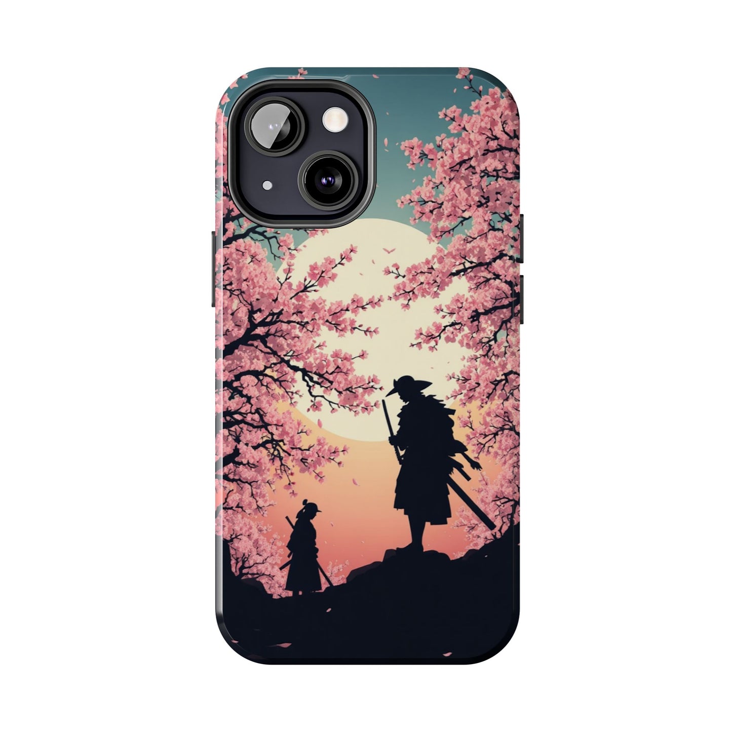 Cherry Blossom Samurai Tough Phone Case