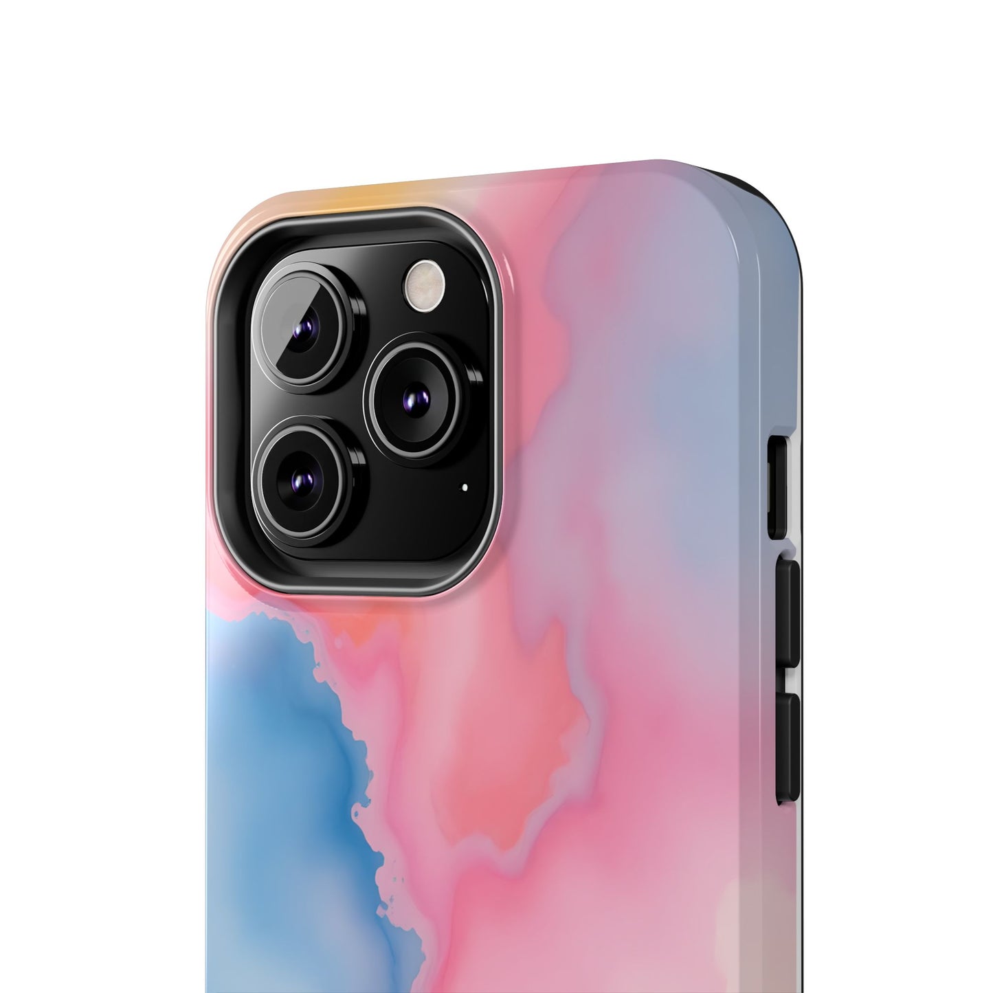 Painted Watercolor Tough Phone Case - Durable Protection with Artistic Vibes - for iPhone