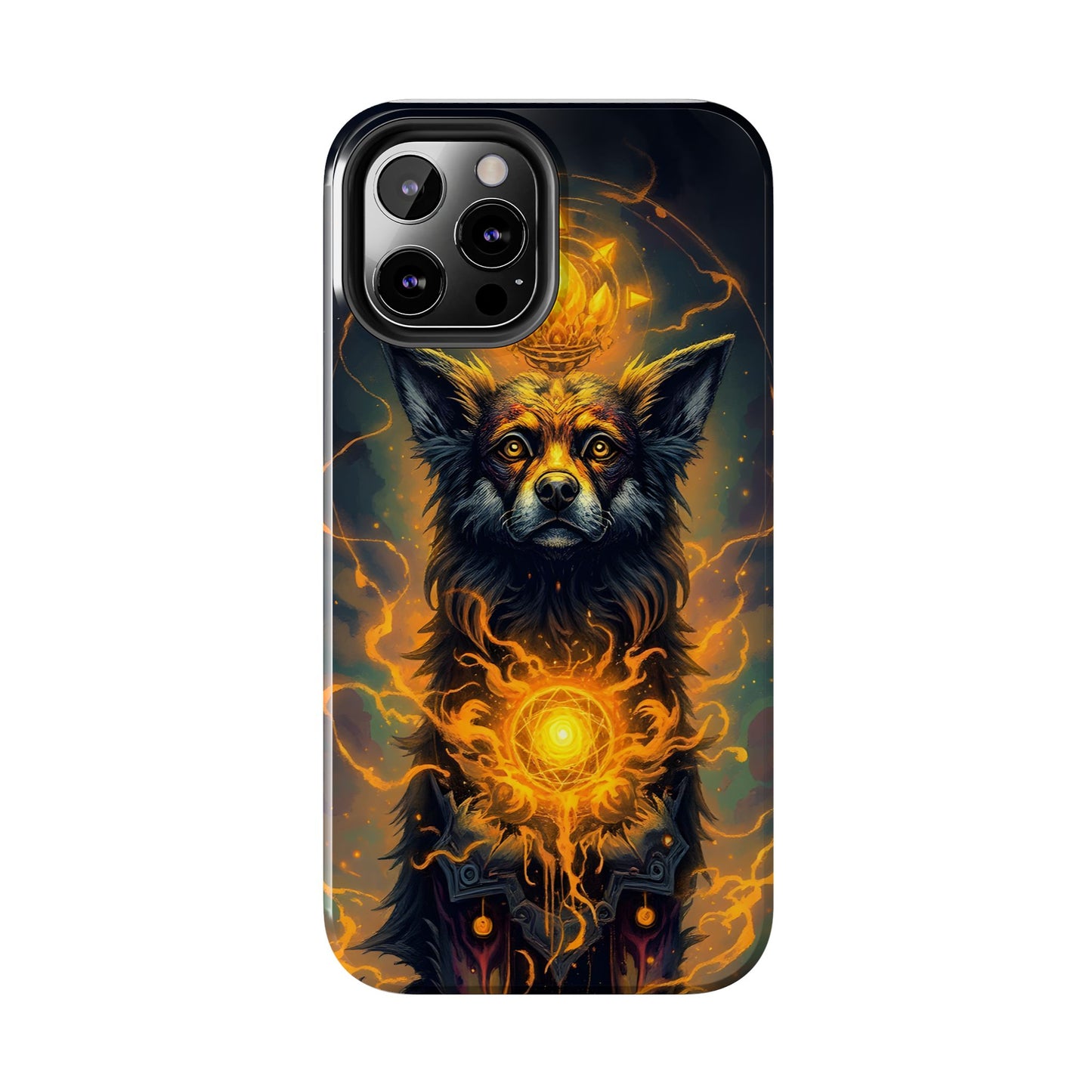 Mystical Dog of Light - Tough Phone Case - Durable Protection with Inspired Artwork - for iPhone
